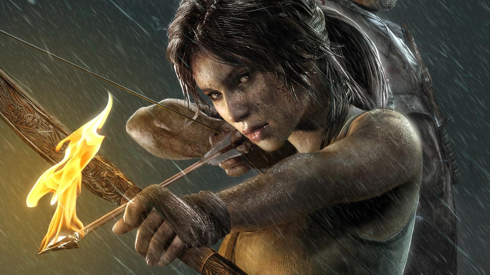 1600x900 Lara Croft Tomb Raider HD Wallpaper
