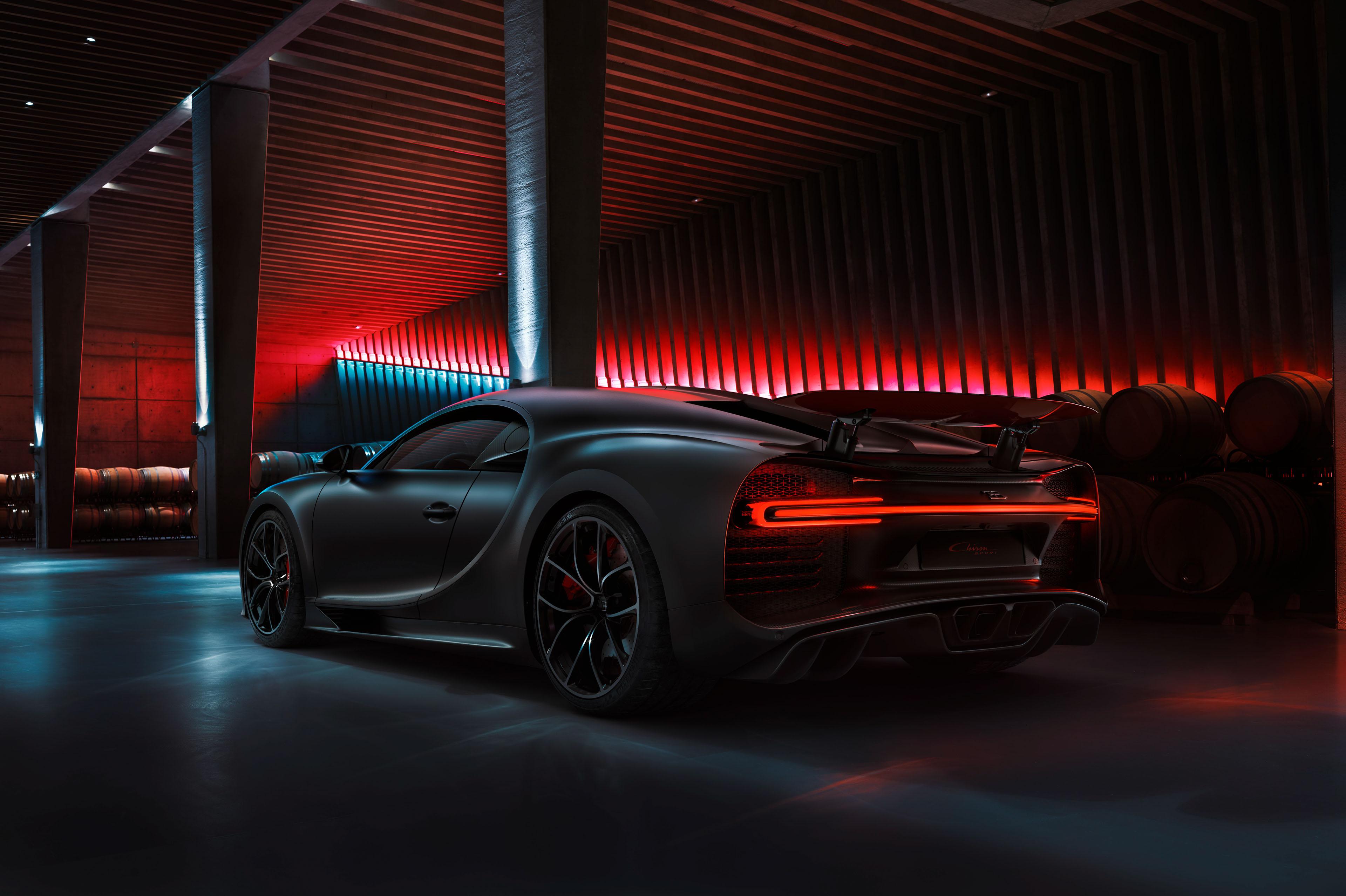 3840x2556 Black Bugatti Chiron 2020 Rear Wallpaper, HD Cars Wallpaper, 4k Wallpaper , Image, Background, Photos and Picture