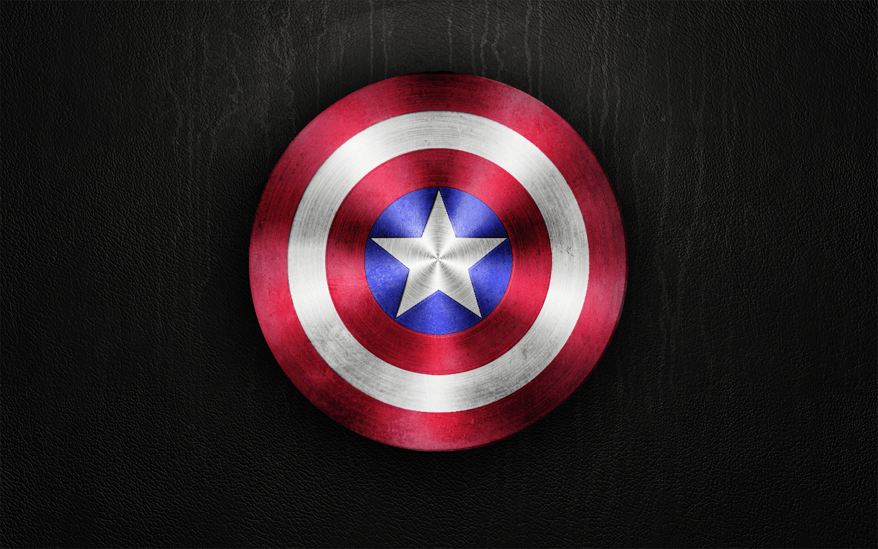1280x800 Captain America Shield Wallpaper