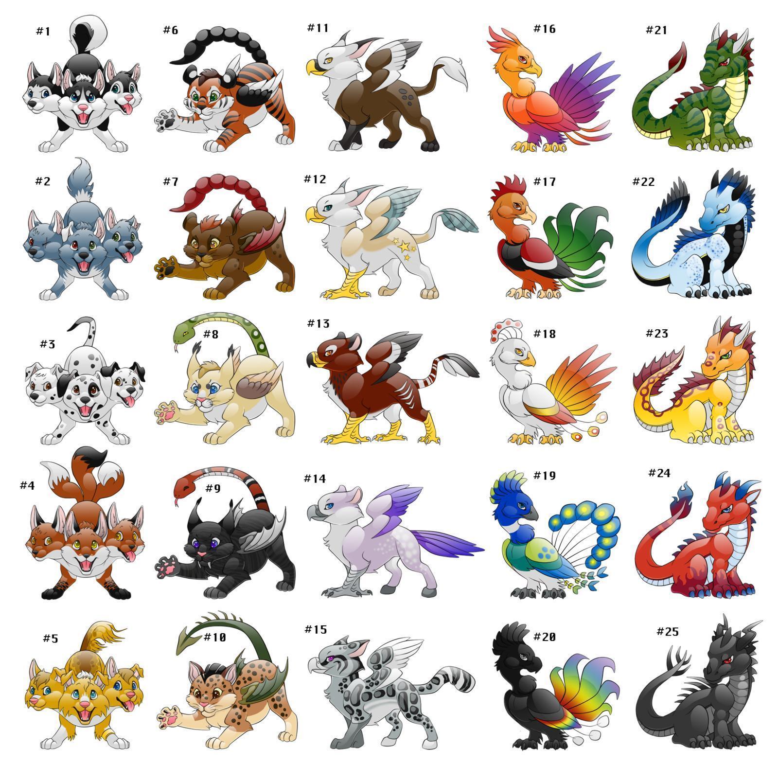 1600x1573 Mythical Creatures Wallpaper