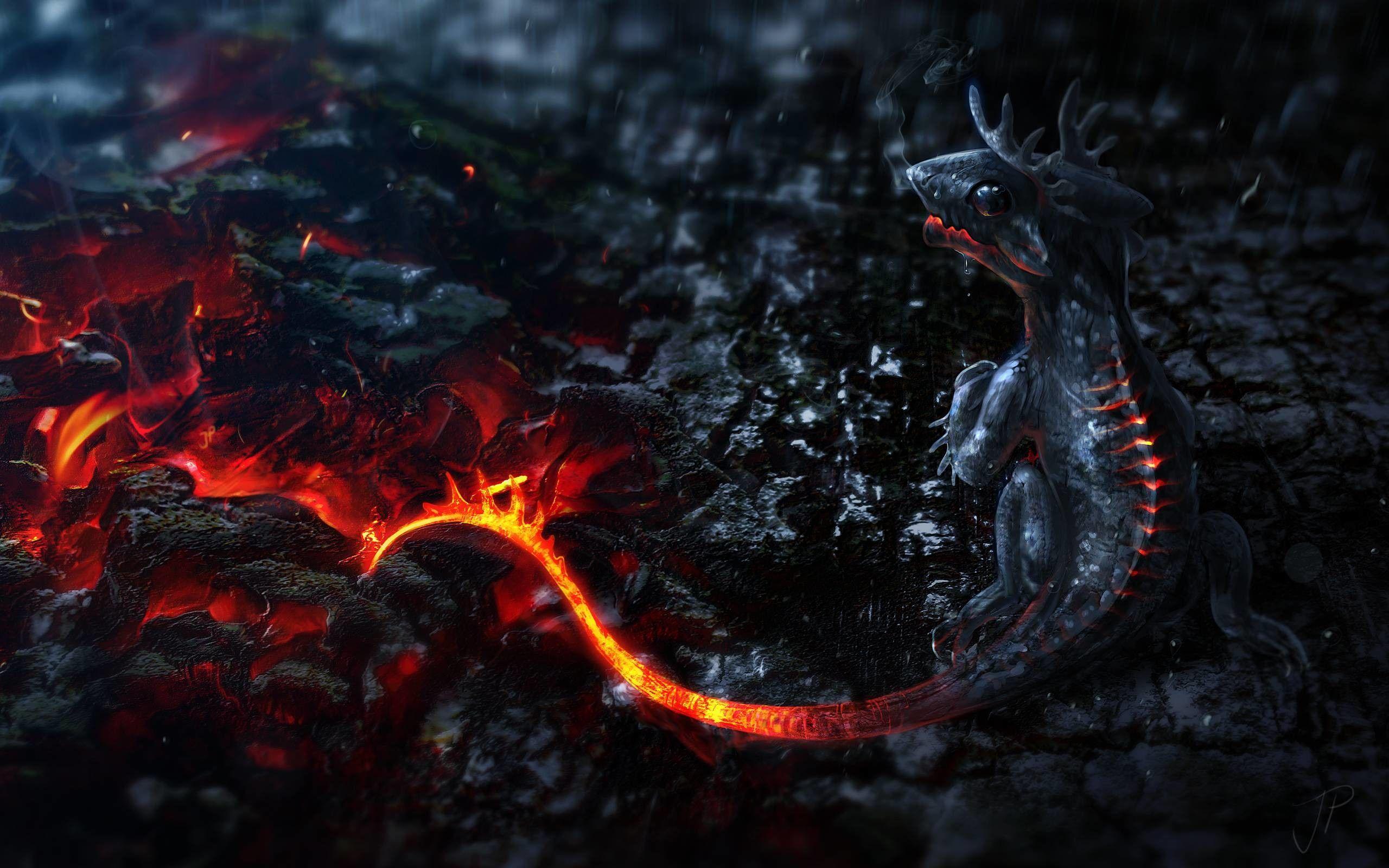2560x1600 3D Beautiful Mystical Creatures Wallpaper