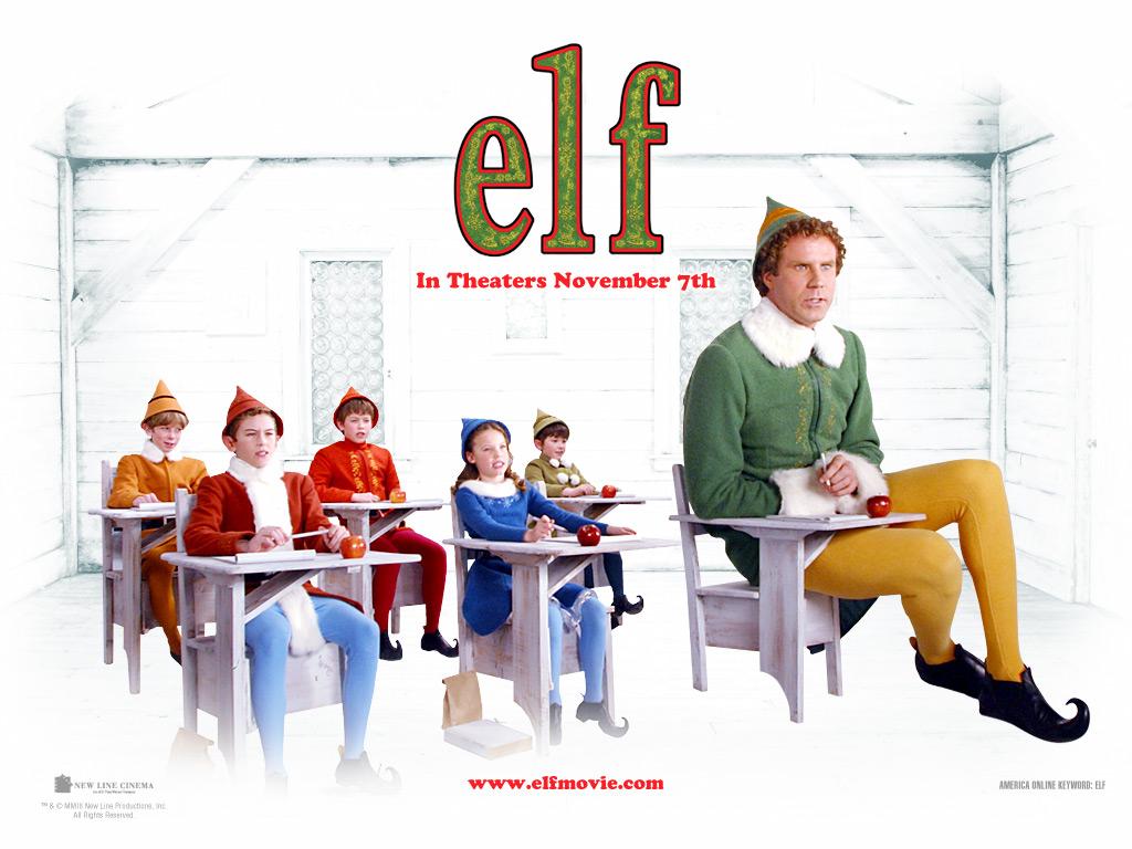 1024x768 Elf (2003) Wallpaper Movies Wallpaper