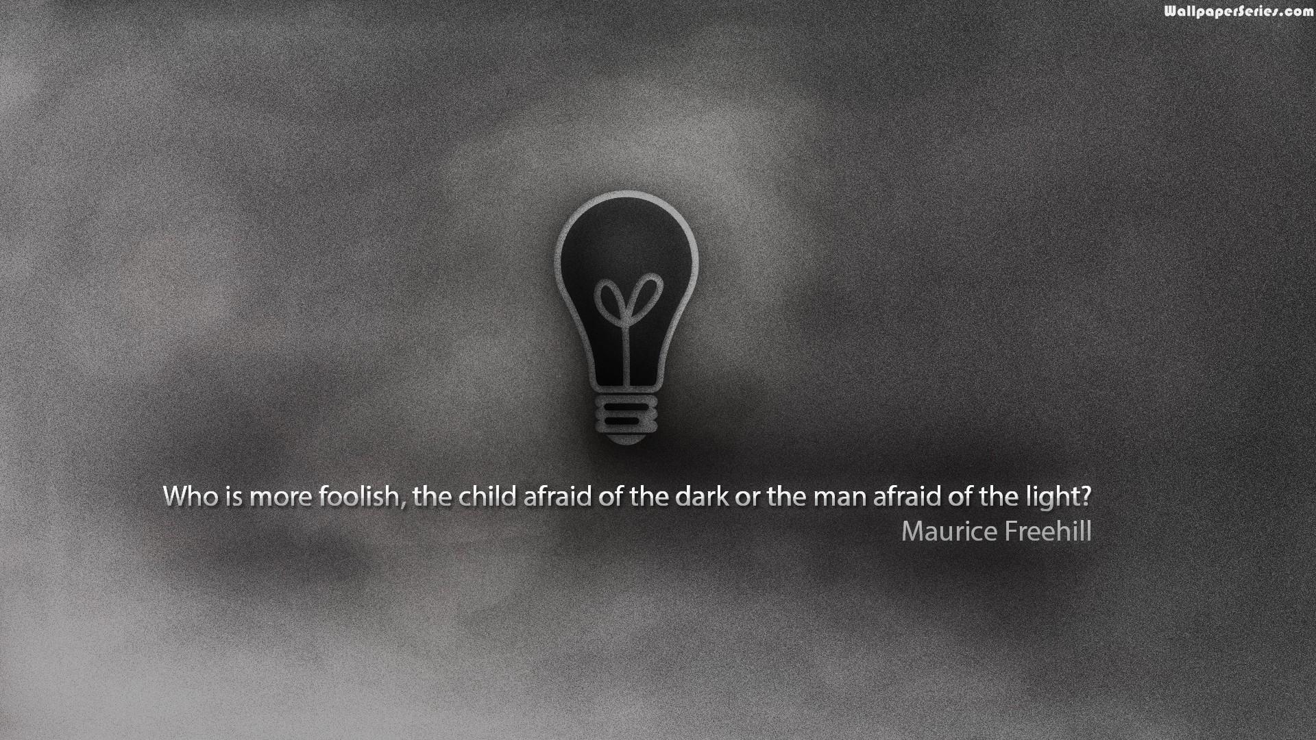 1920x1080 Maurice Freehill Dark Quotes Wallpaper 10771