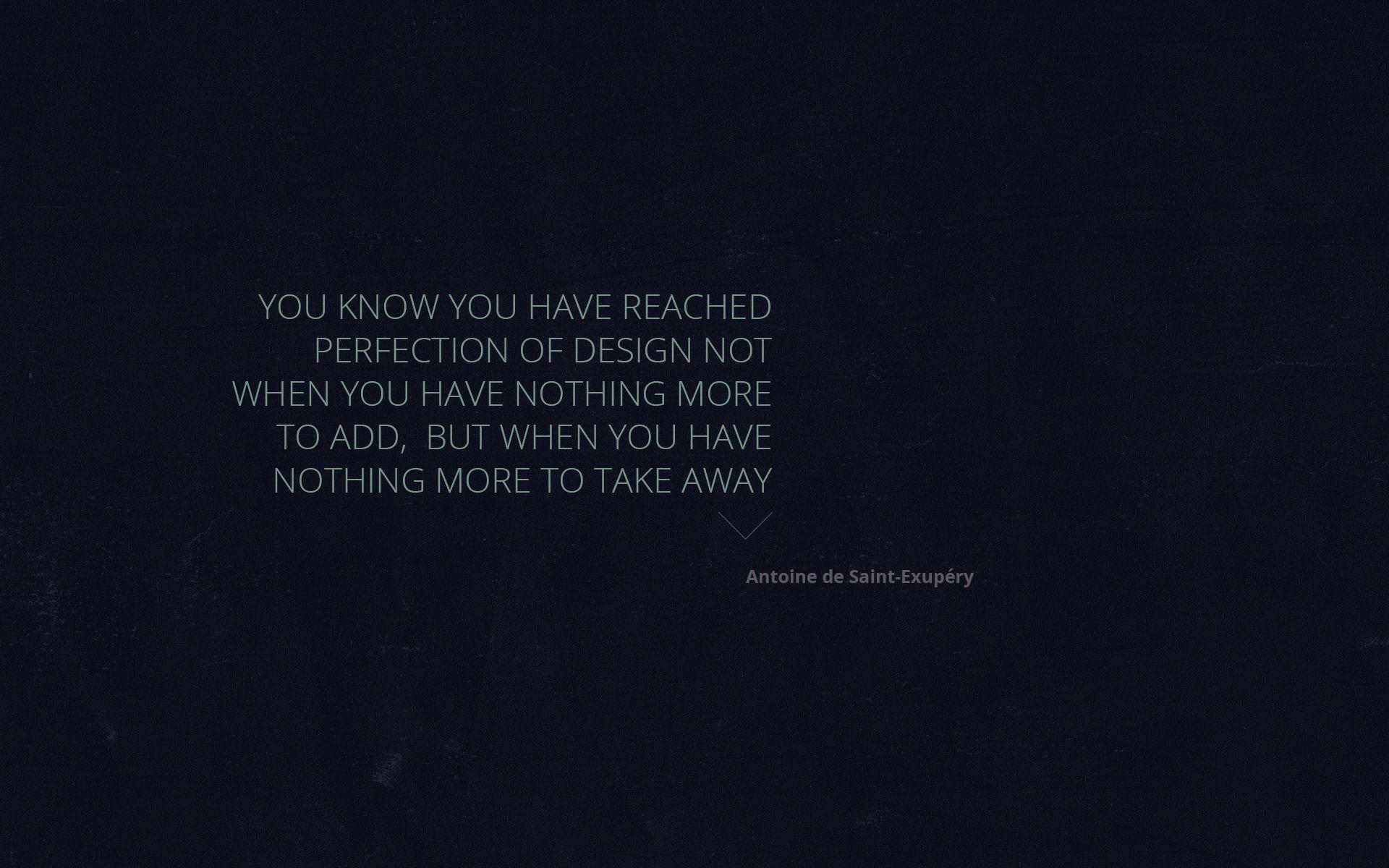 1920x1200 Inspirational design quote desktop and iPhone wallpaper. Inspirational quotes background, Image quotes, Design quotes inspiration