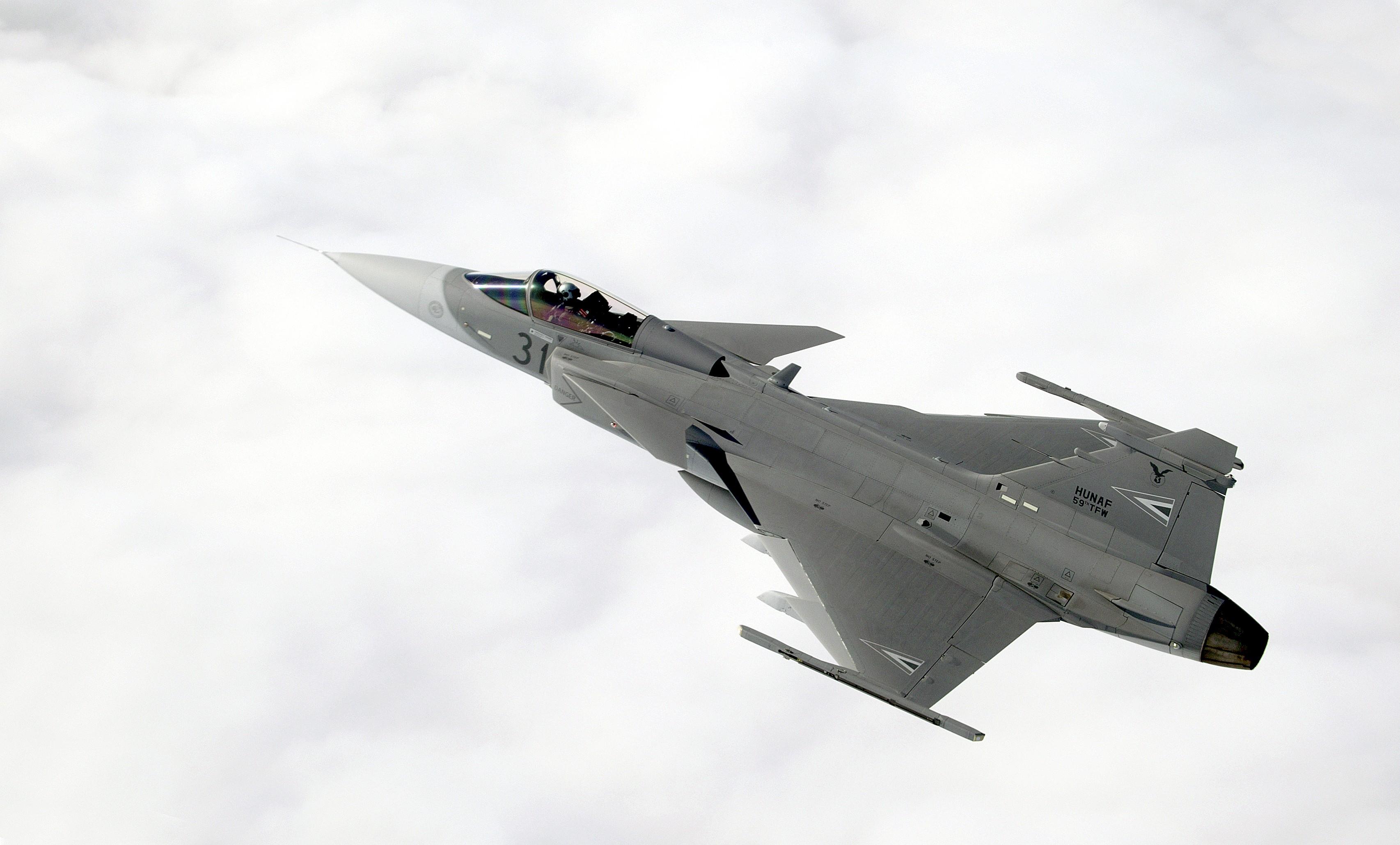 3411x2059 JAS 39 Gripen HD Wallpaper, Background
