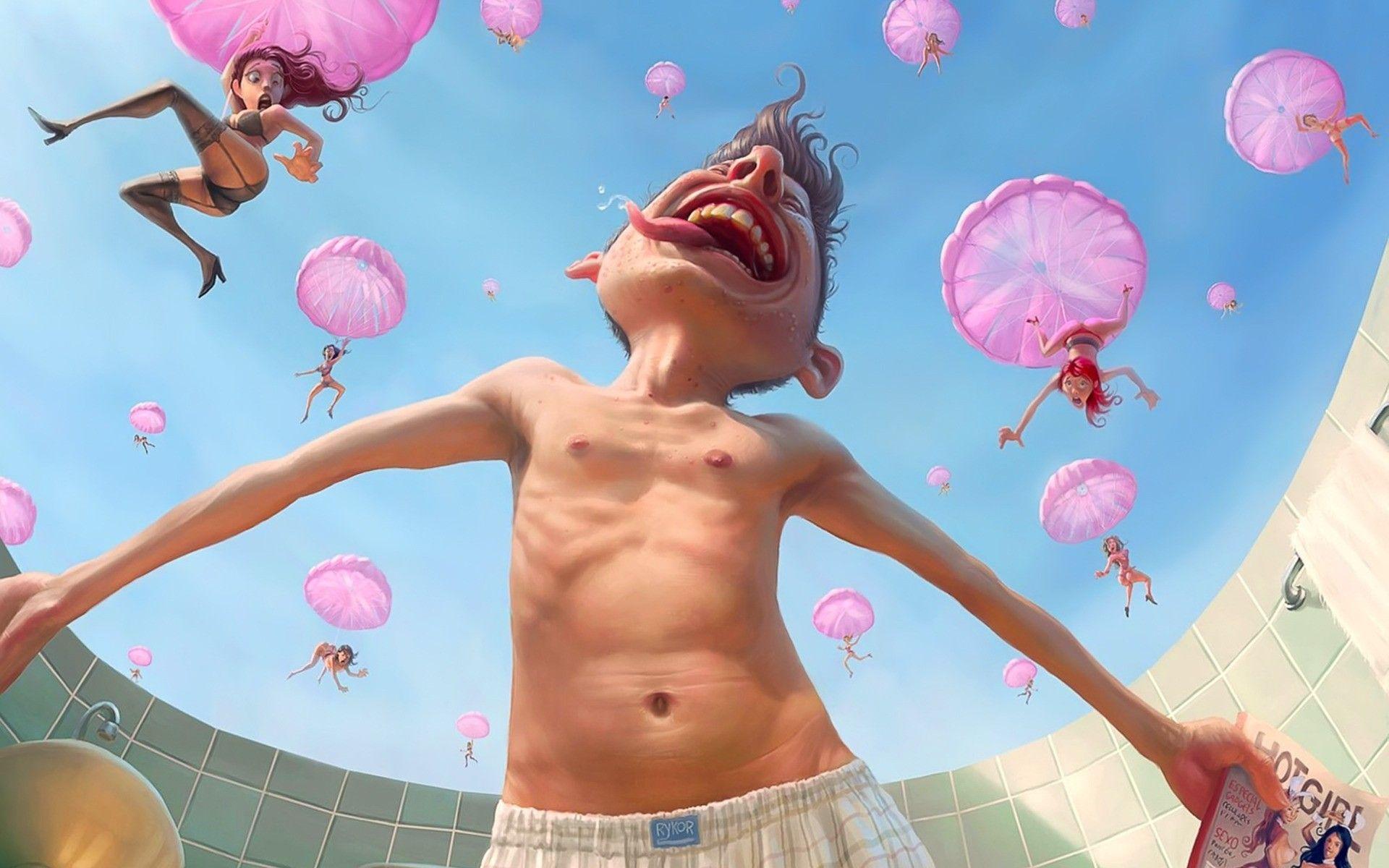 1920x1200 Funny Digital Art Wallpaper, HD Funny Digital Art Background on WallpaperBat