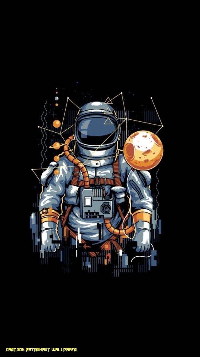 Cartoon Astronaut Phone Wallpapers - Top Free Cartoon Astronaut Phone ...