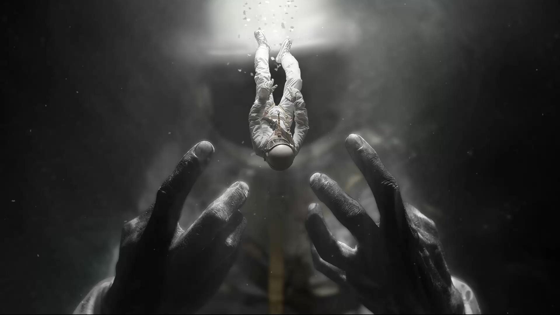1920x1080 Giant Astronaut Live Wallpaper