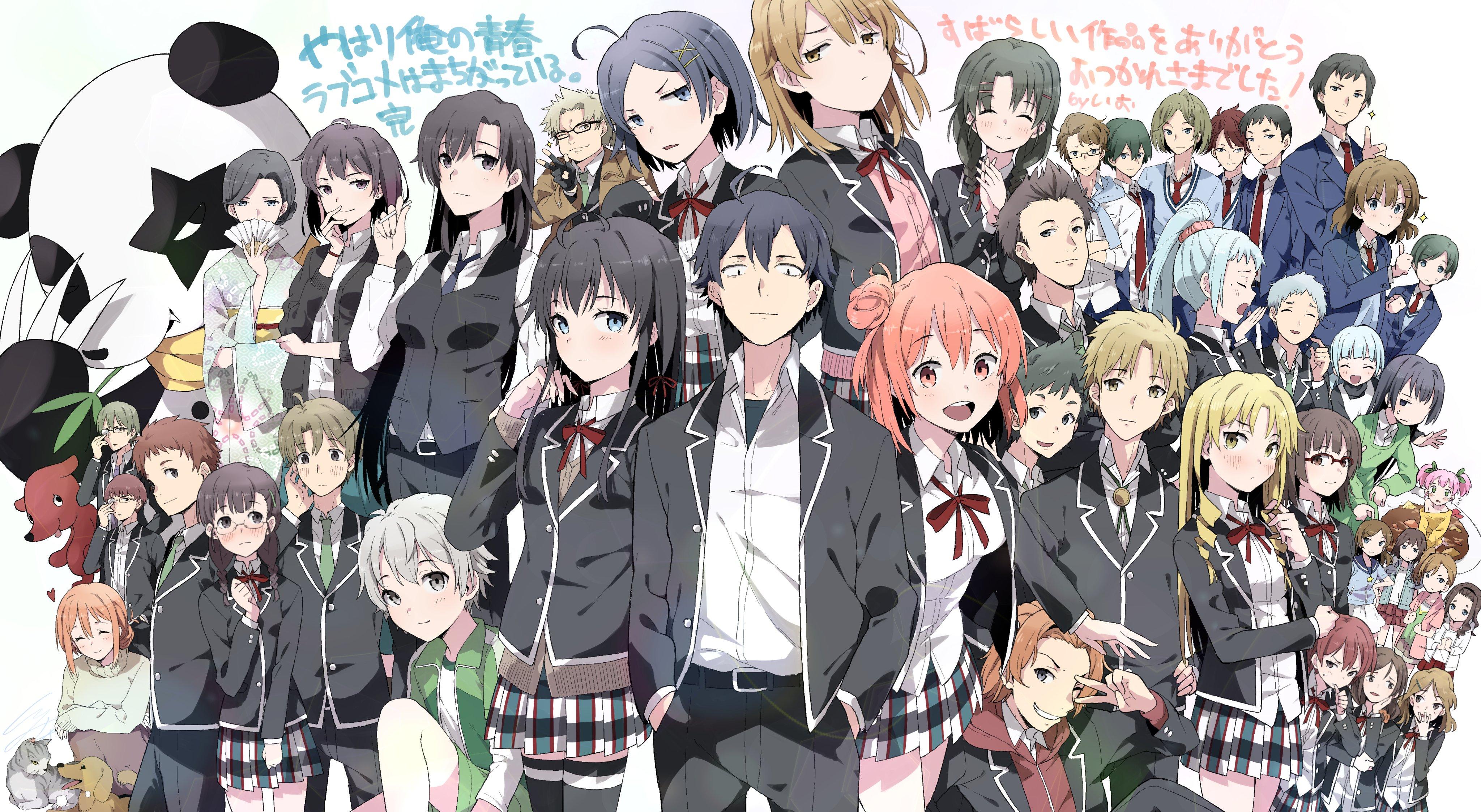 4096x2246 My Teen Romantic Comedy SNAFU 4k Ultra HD Wallpaper