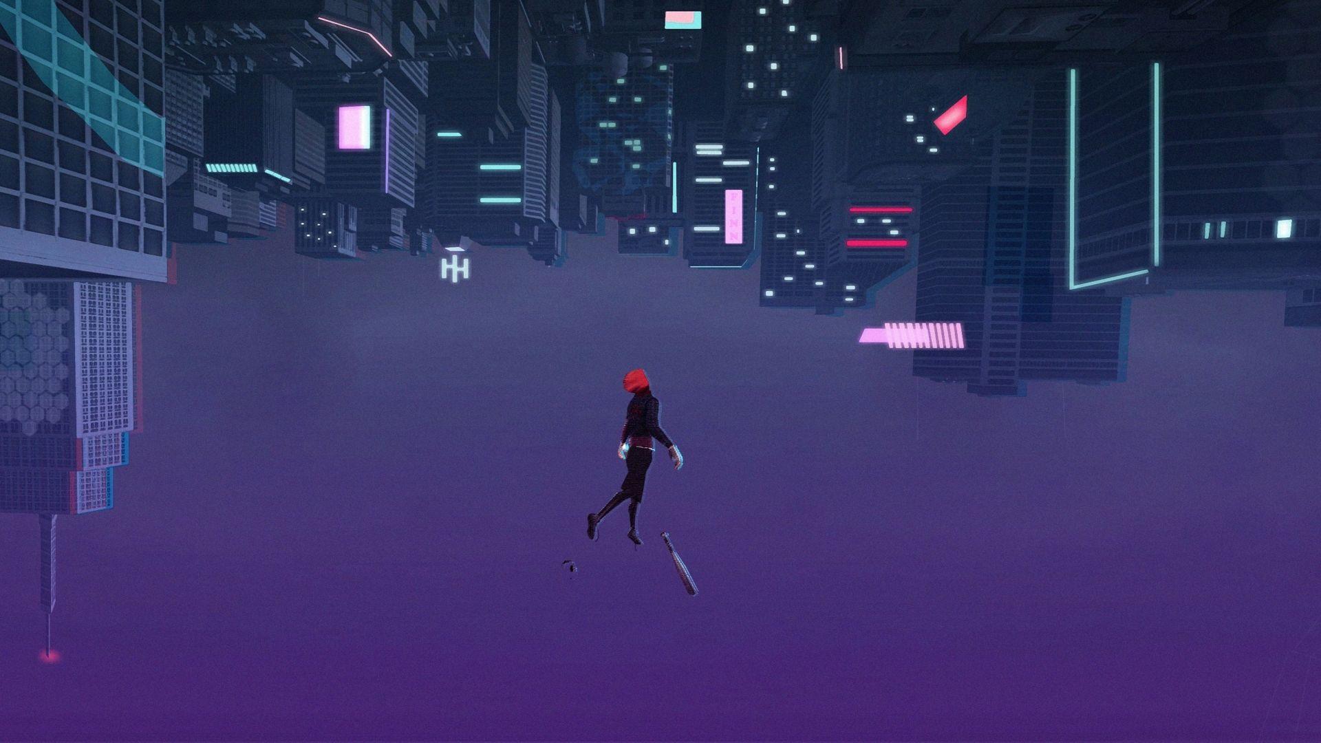 1920x1080 Desktop wallpaper spider verse, miles morles, movie, art, HD image, picture, background, 9444b0
