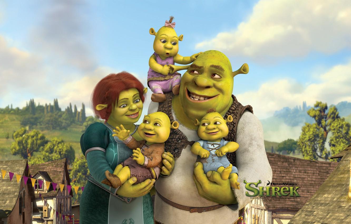 1332x850 Wallpaper children, cartoon, Fiona, Shrek - for desktop, section фильмы