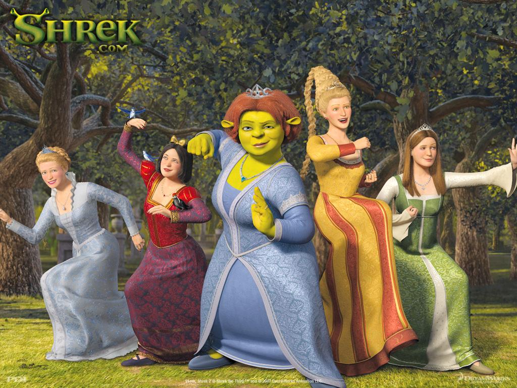 1024x768 Princess Fiona Fiona Wallpaper