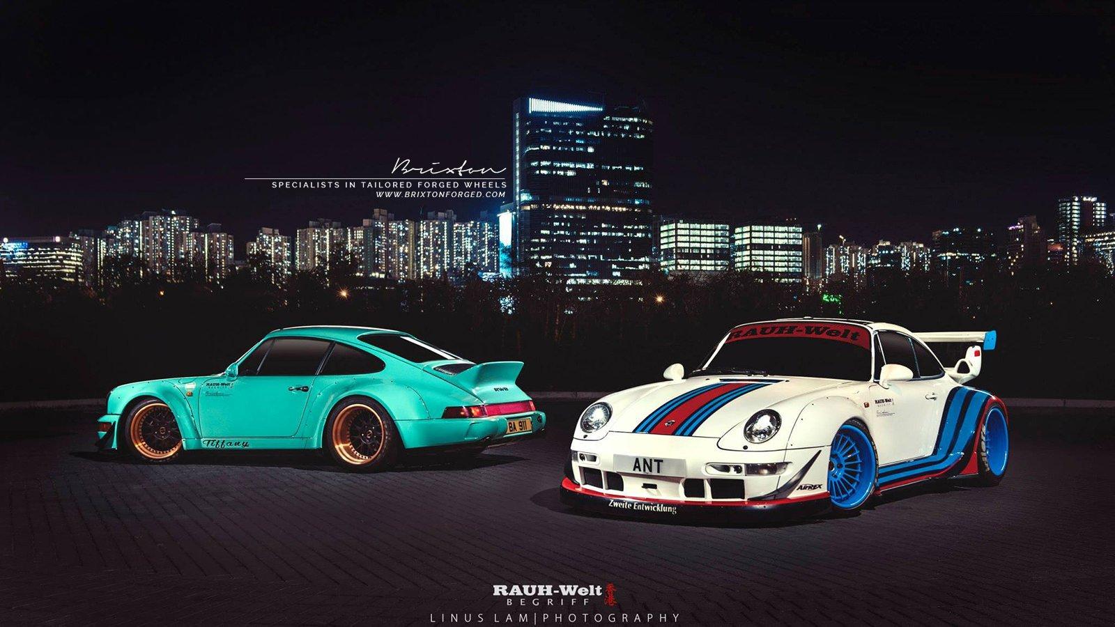 1600x900 brixton, Forged, Wheels, Rwb, Porsche, Cars Wallpaper HD / Desktop and Mobile Background
