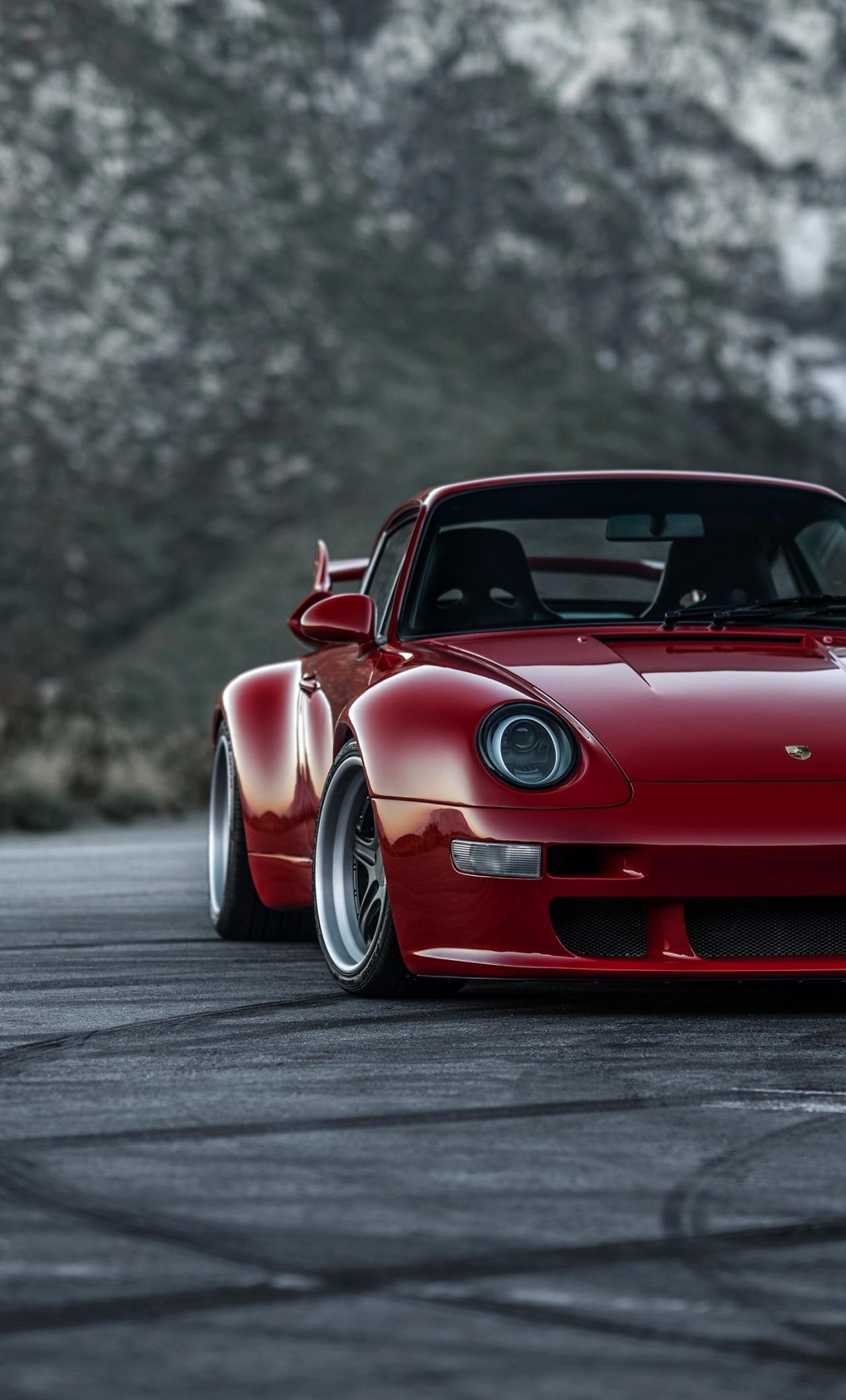 1280x2120 Download 1280x2120 wallpaper classic car, red porsche iphone 6 plus, 1280x2120 HD image, background, 23485