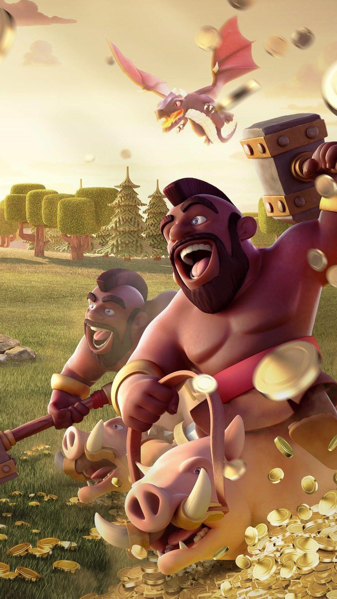 1080x1920 Clash Of Clans HD iPhone Wallpaper