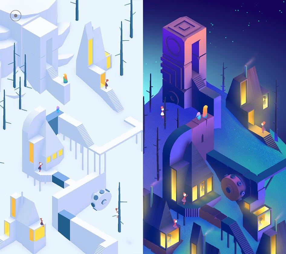 946x840 The Surprising Inspiration Behind Monument Valley's Most Beautiful Levels. The Work Behind The Work