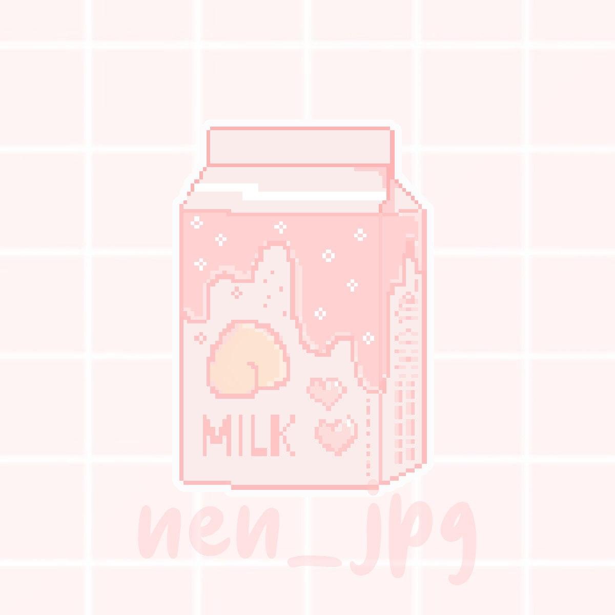 Buy Strawberry Milk Phone Wallpaper Witchy Phone Wallpaper Online in India   Etsy