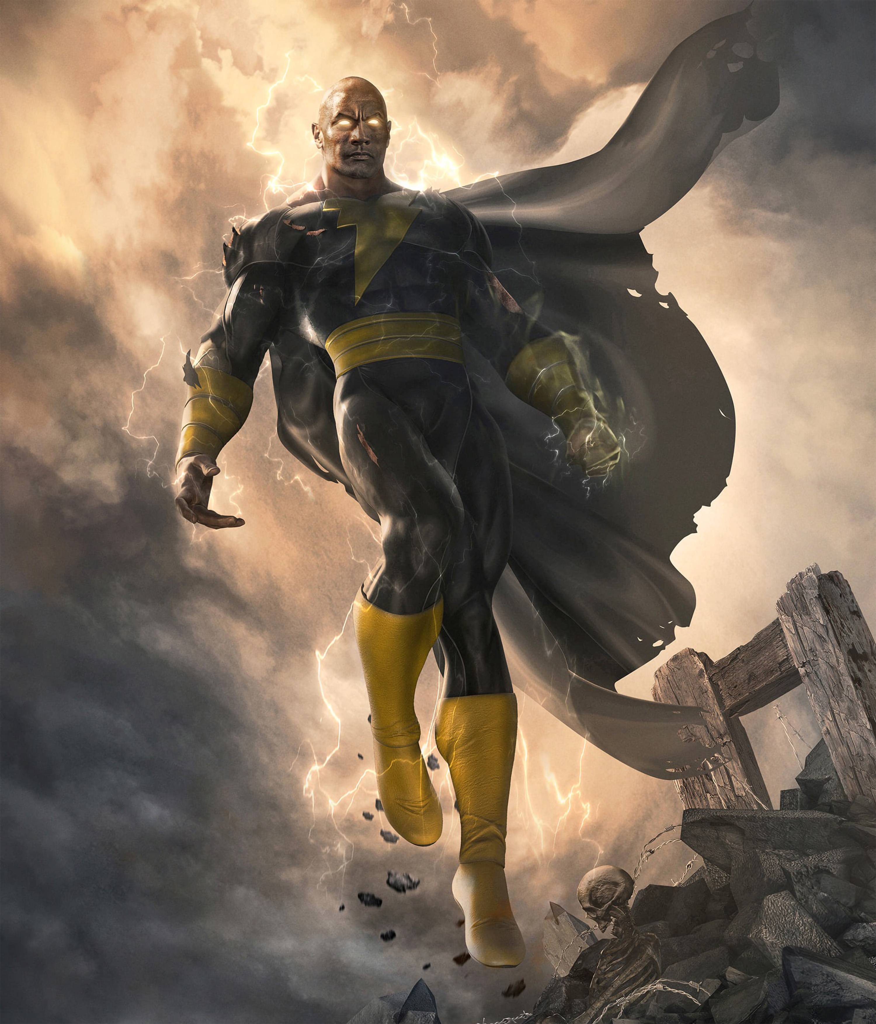 3000x3509 Dwayne Johnson As Black Adam Wallpaper, HD Movies 4K Wallpaper, Image, Photo and Background