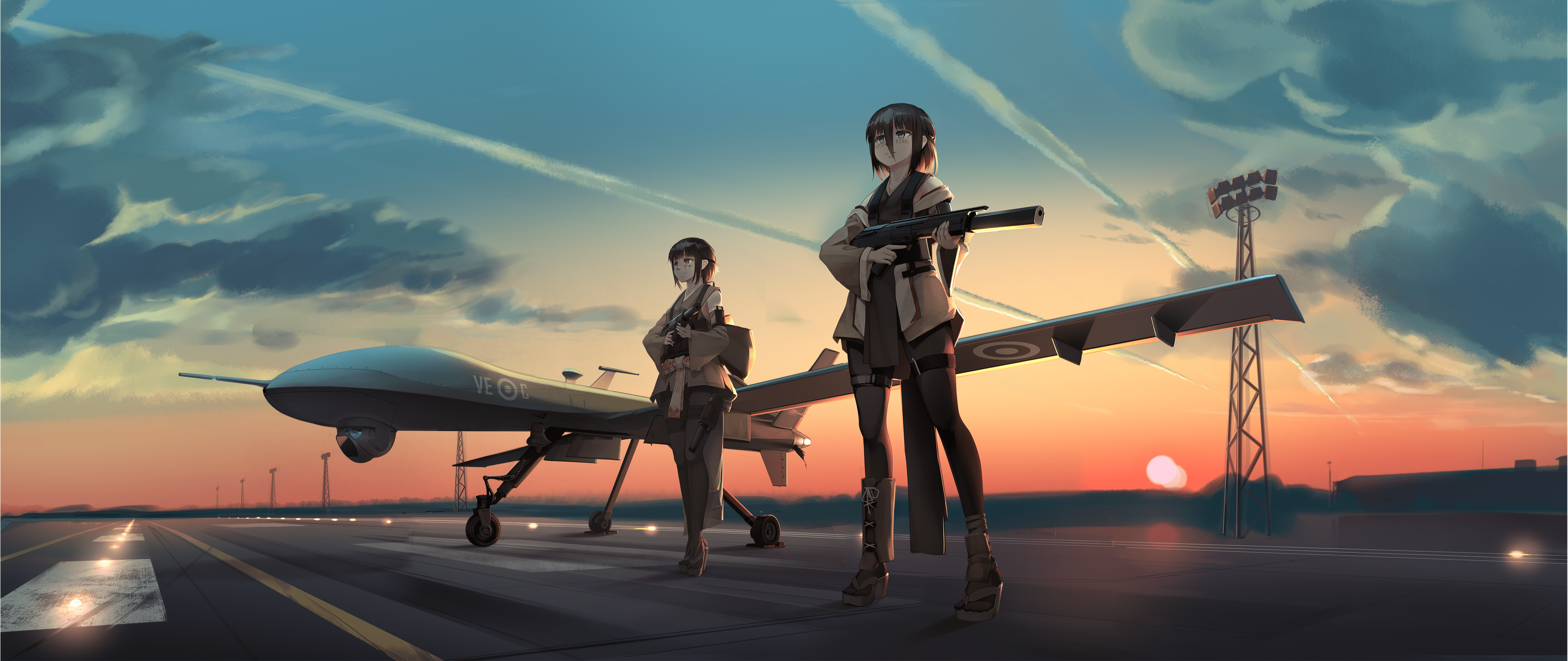 5120x2160 UAV Wallpaper