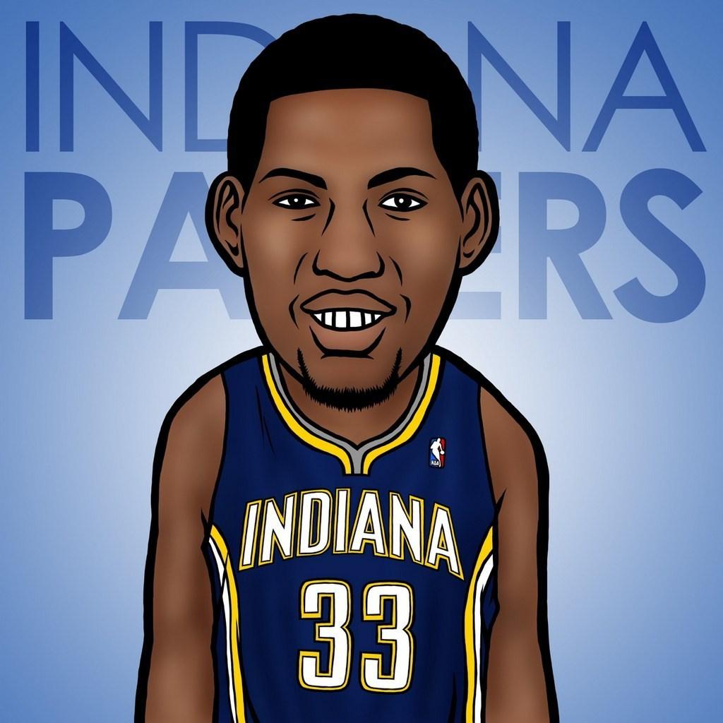 1024x1024 NBA Cartoon Wallpaper