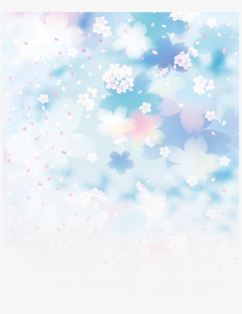 820x1062 Blue Flower Cherry Wallpaper Sky Dream Flower Blue Png Transparent PNG Download