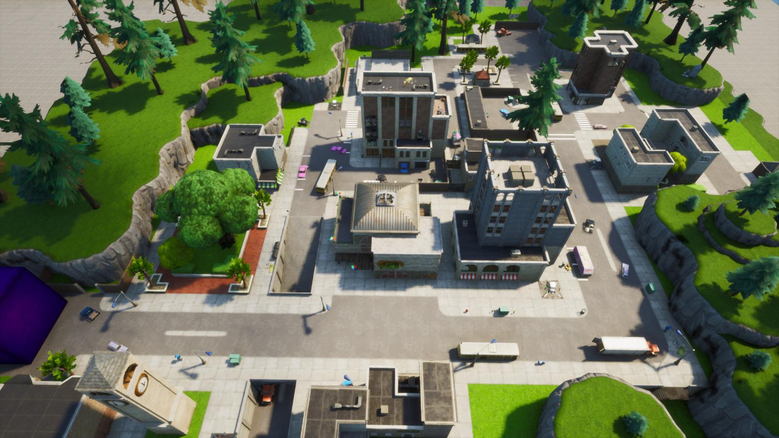 1600x900 tilted towers (Zone Wars) [ pokemadness ]