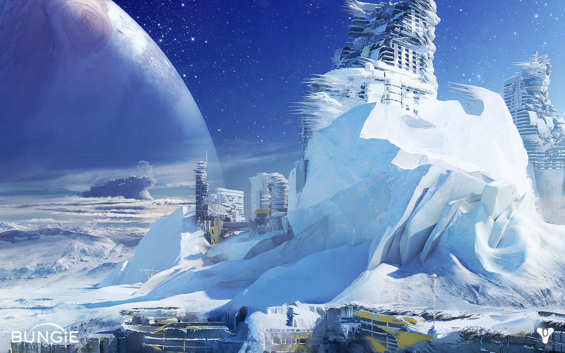 1920x1200 i have it shuffling through about 25 Destiny landscape concept - added by Cipher at favoriet wallpaper