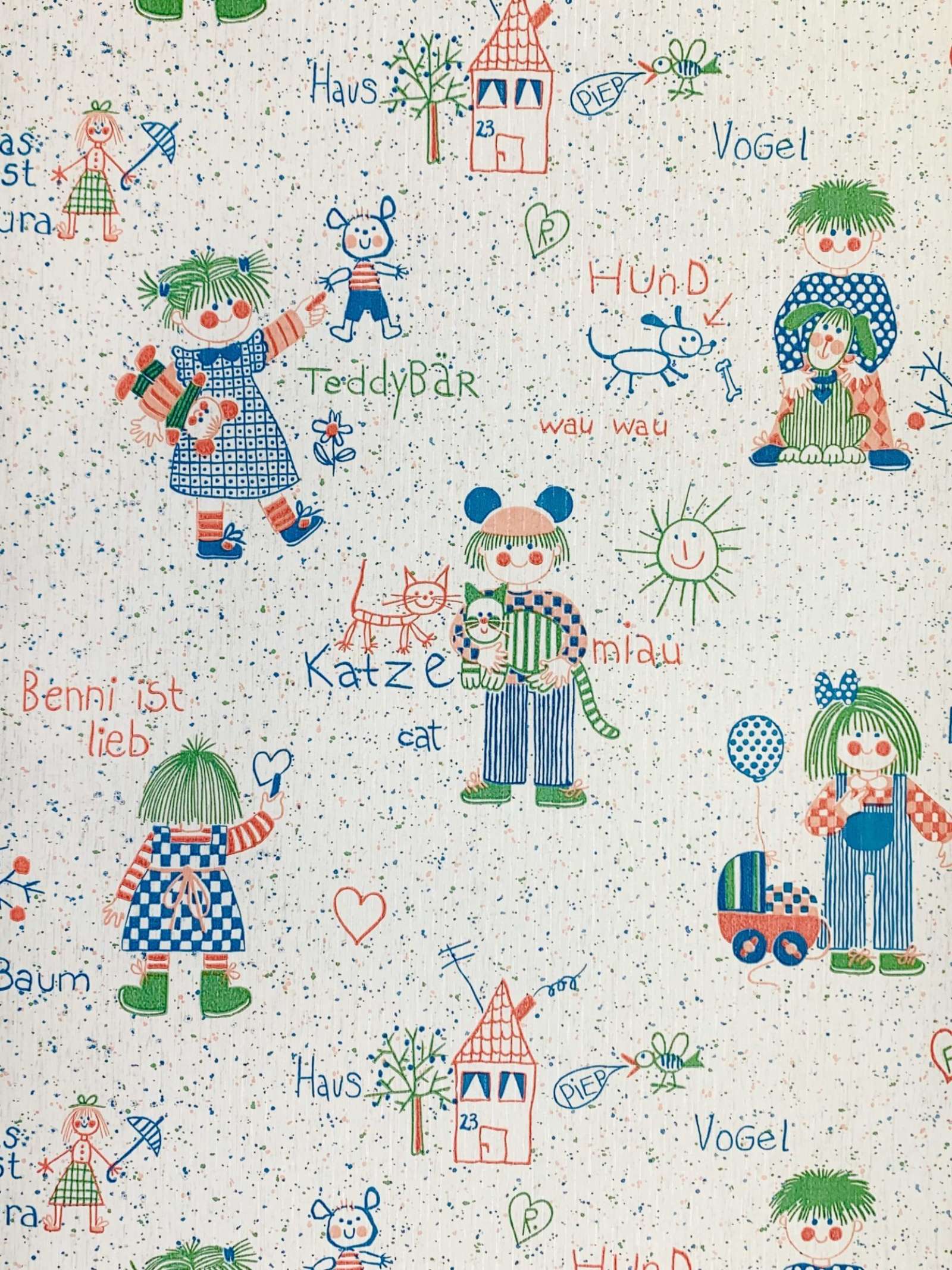 1600x2134 Vintage Wallpaper Shop. Vintage Retro Kids Wallpaper