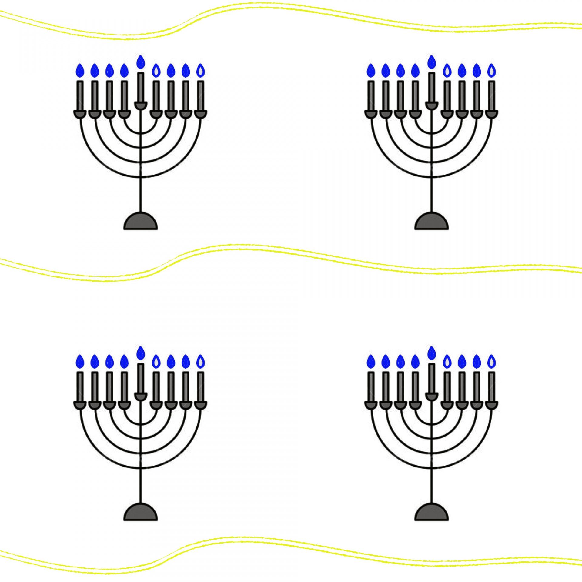 1920x1920 Background, paper, wallpaper, jewish, menorah