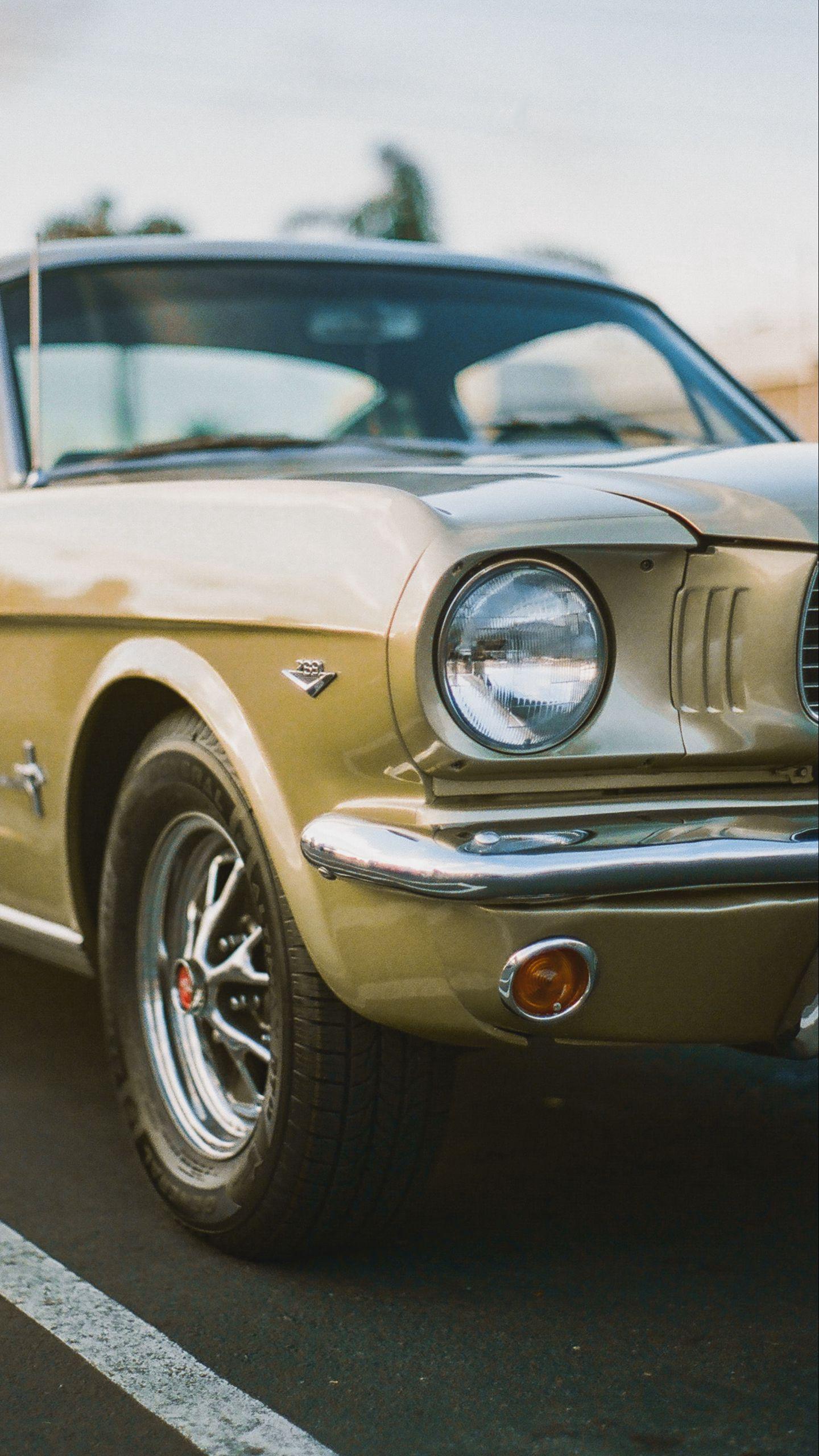 1440x2560 Download wallpaper 1440x2560 car, old, retro, vintage, brown qhd samsung galaxy s s edge, note, lg g4 HD background