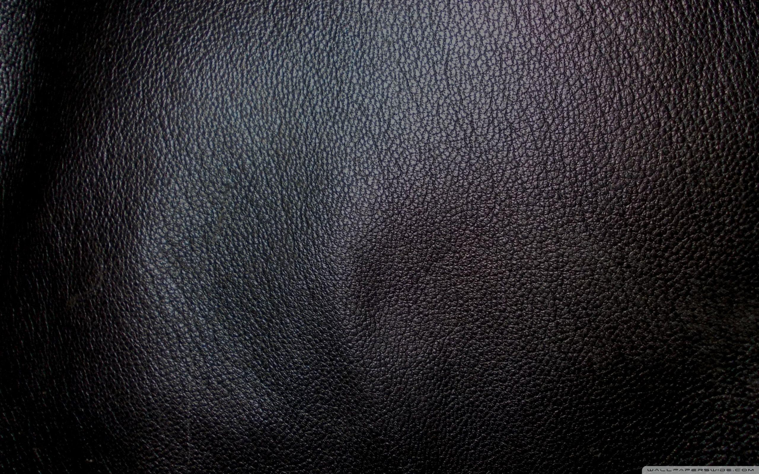 2560x1600 Black Leather Wallpaper HD