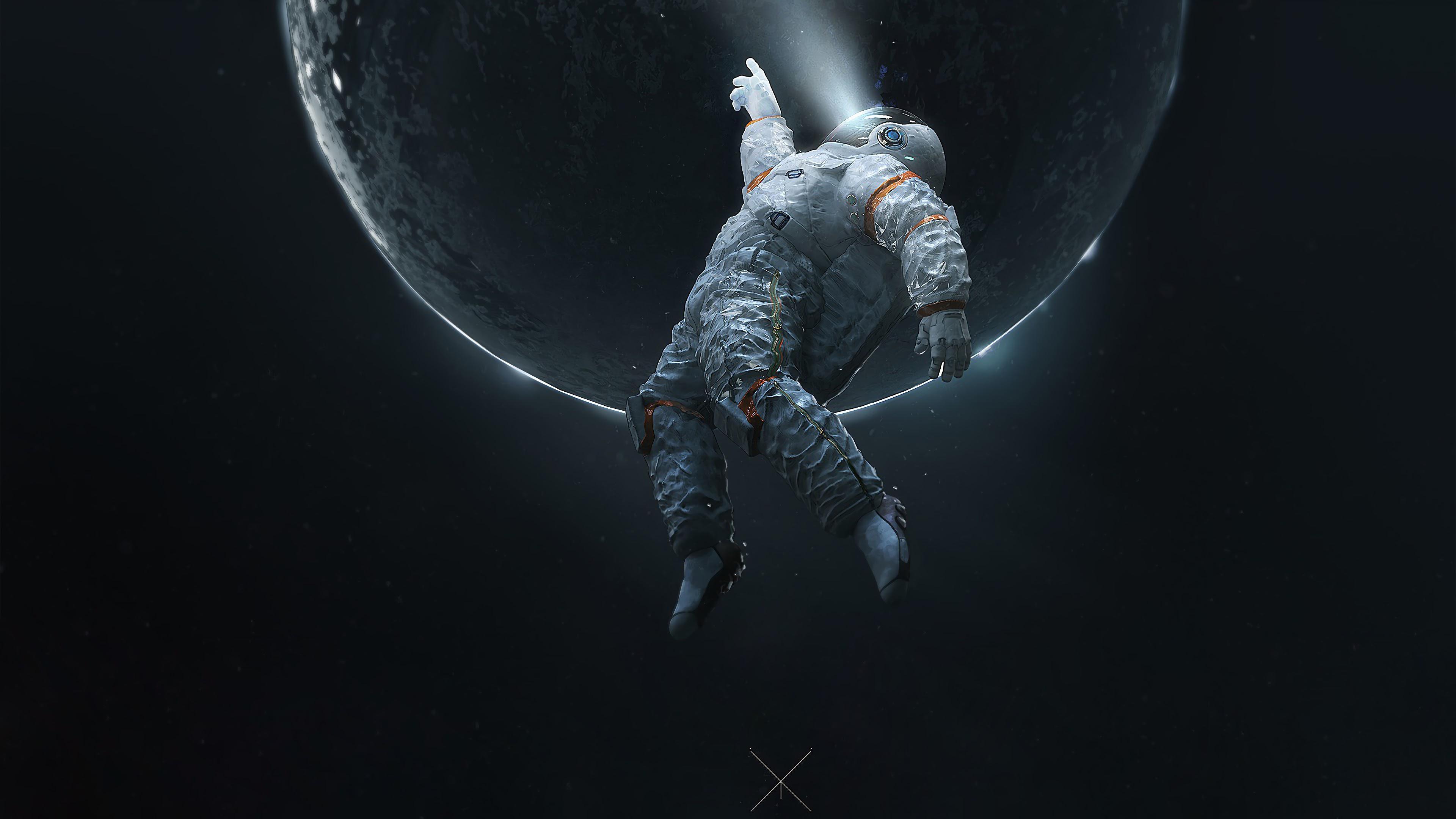 Astronaut Floating in Space Wallpapers - Top Free Astronaut Floating in ...