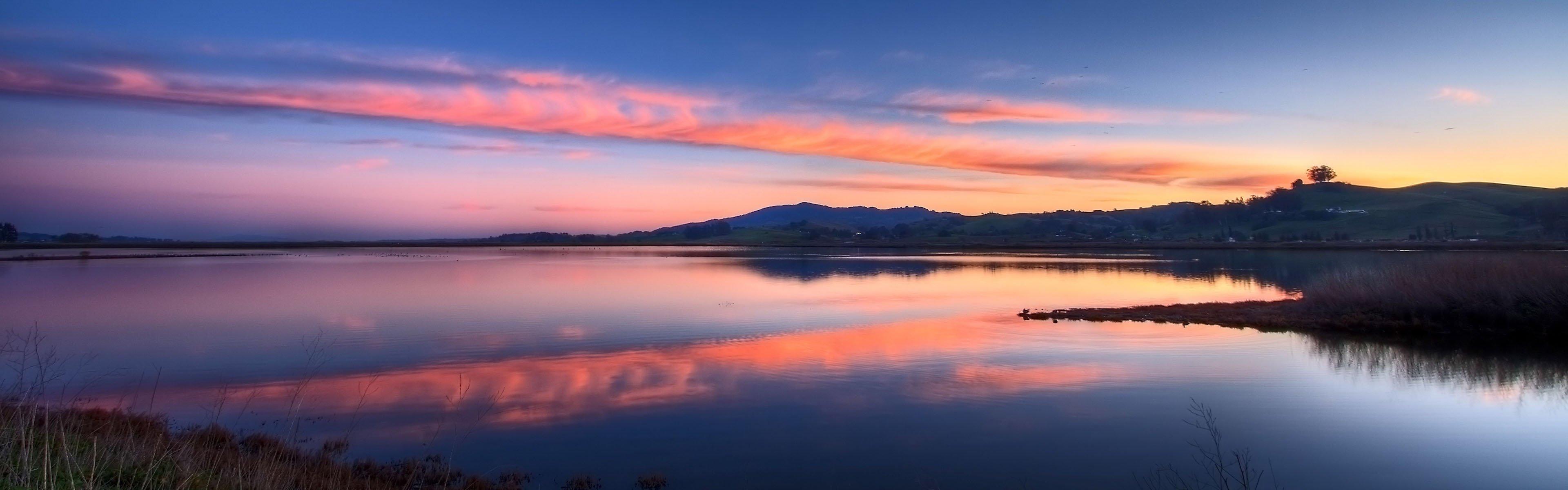 3840x1200 Vacations 384 0x 1200 Dual Screen Scenes Of Nature Landscape HD Wallpaper