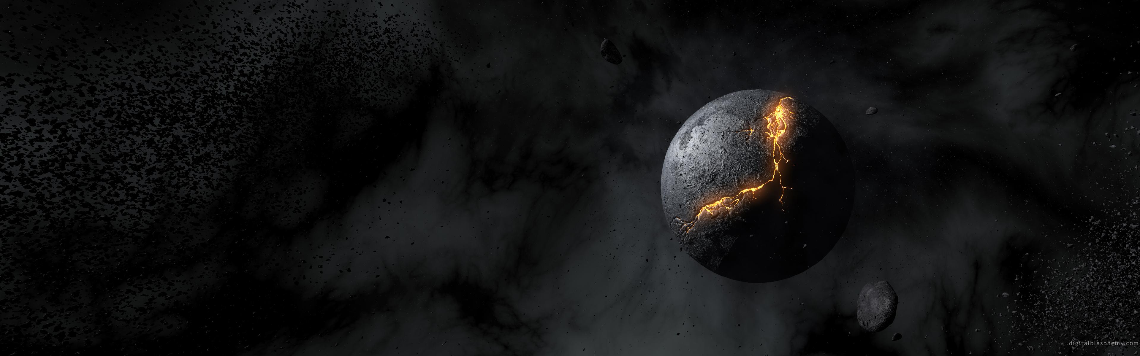 3840x1200 Dual Monitors Zombie Wallpaper Background HD Wallpaper