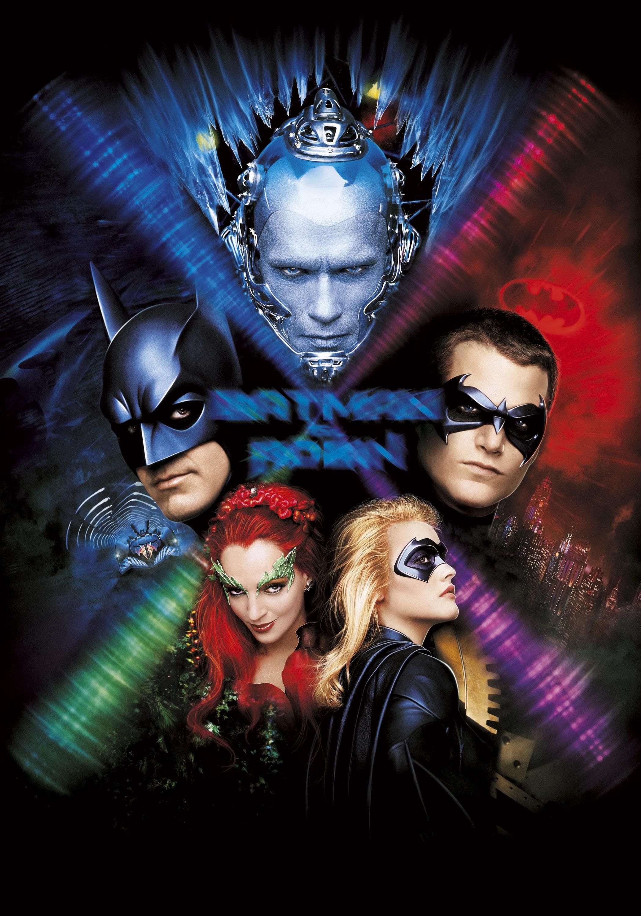 2100x3000 batman robin uma thurman poison ivy batgirl alicia silverstone arnold schwarzenegger mr freeze batm High Quality Wallpaper, High Definition Wallpaper