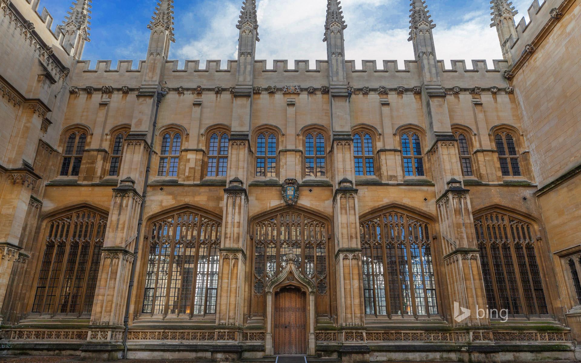 1920x1200 The Bodleian Library, Oxford, England