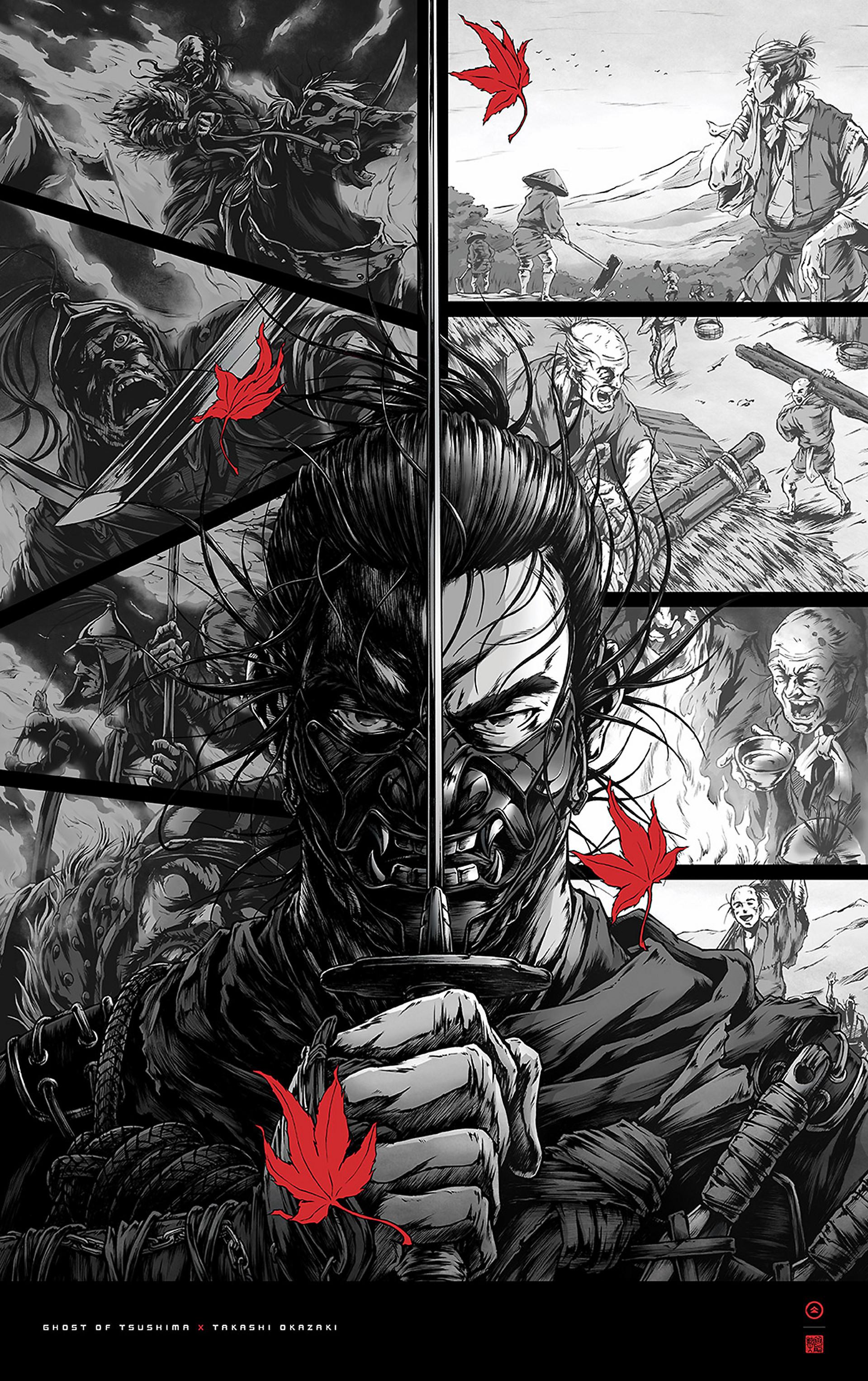1919x3052 playstation wallpaper ghost of tsushima mobile 04 ps4 01jun20 en us.