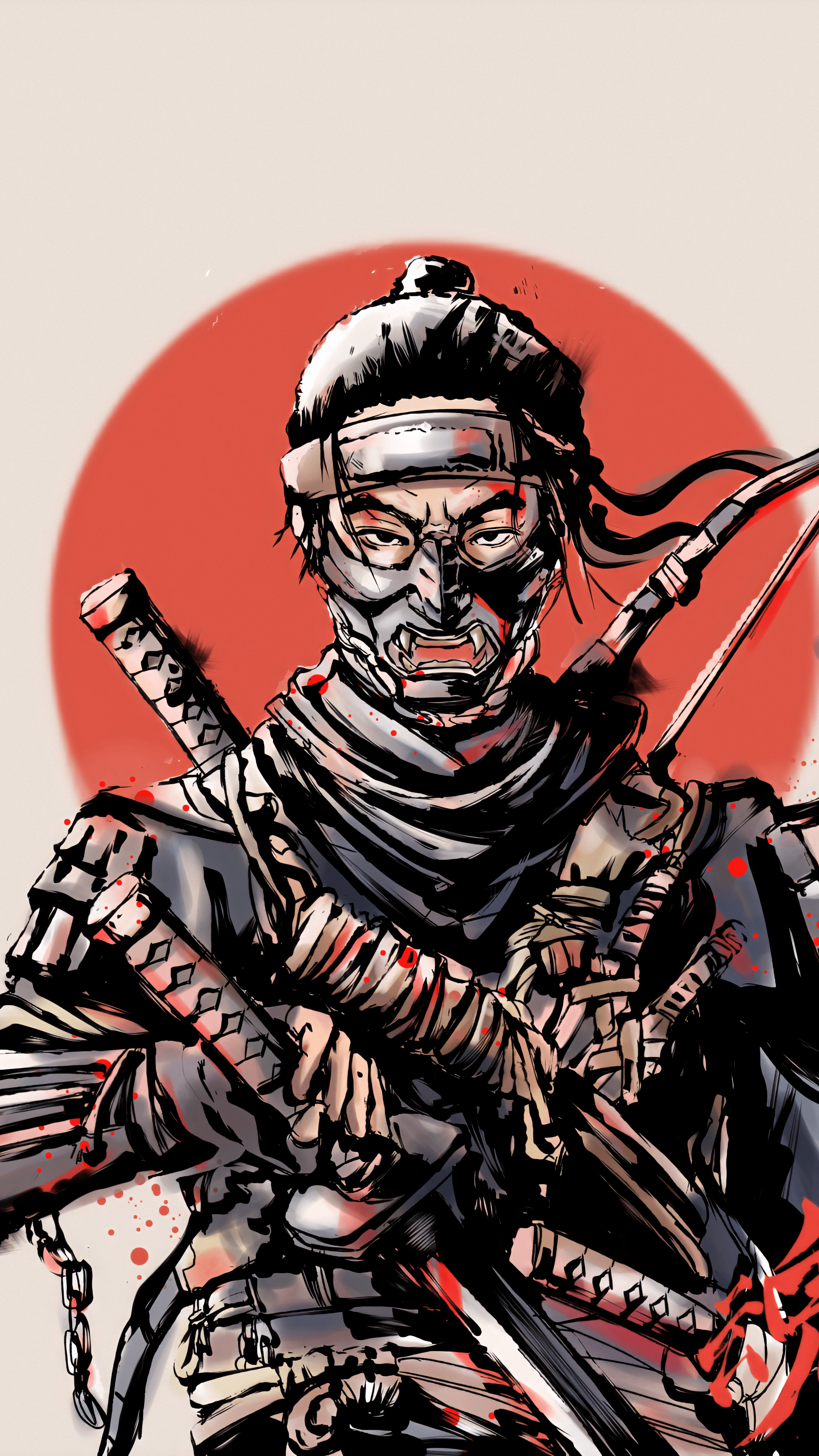 2160x3840 Video Game Ghost Of Tsushima
