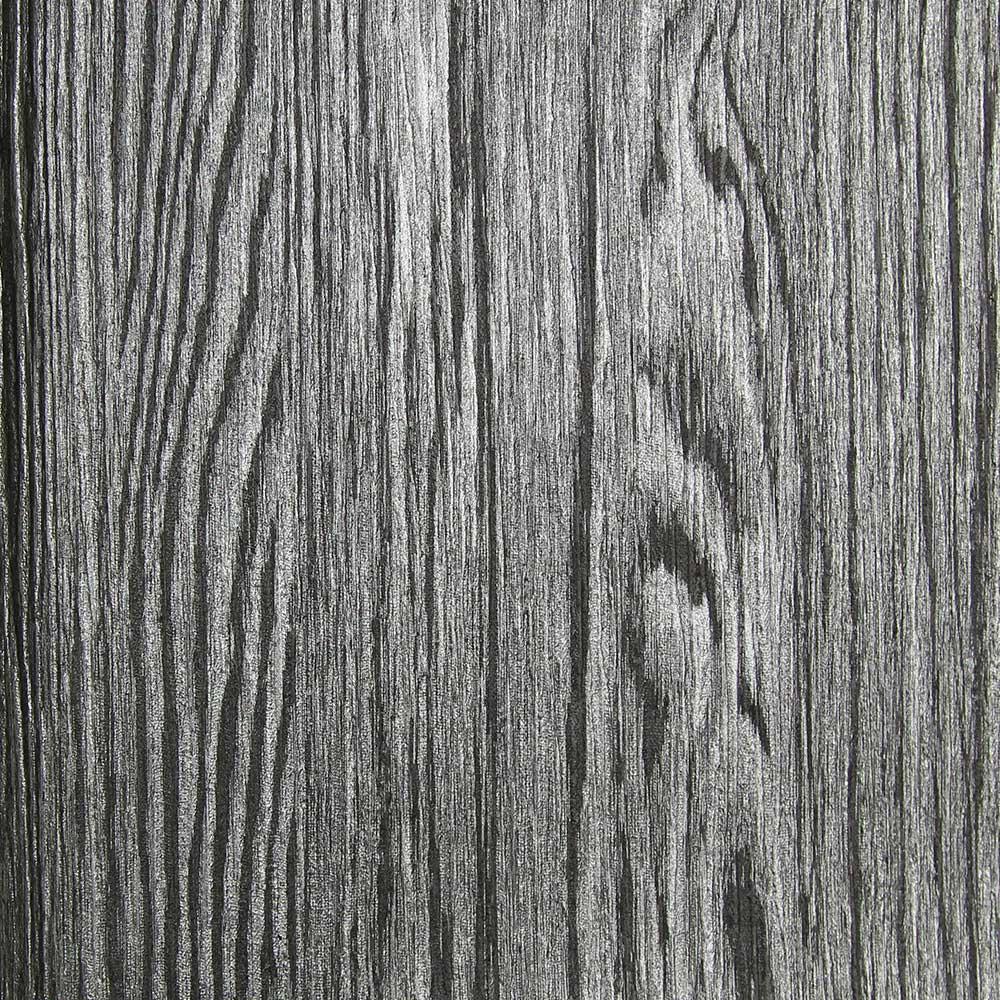 1000x1000 Shop Dark Grey and Silver Textured Wood Grain Wallpaper by Julian Scott Designs