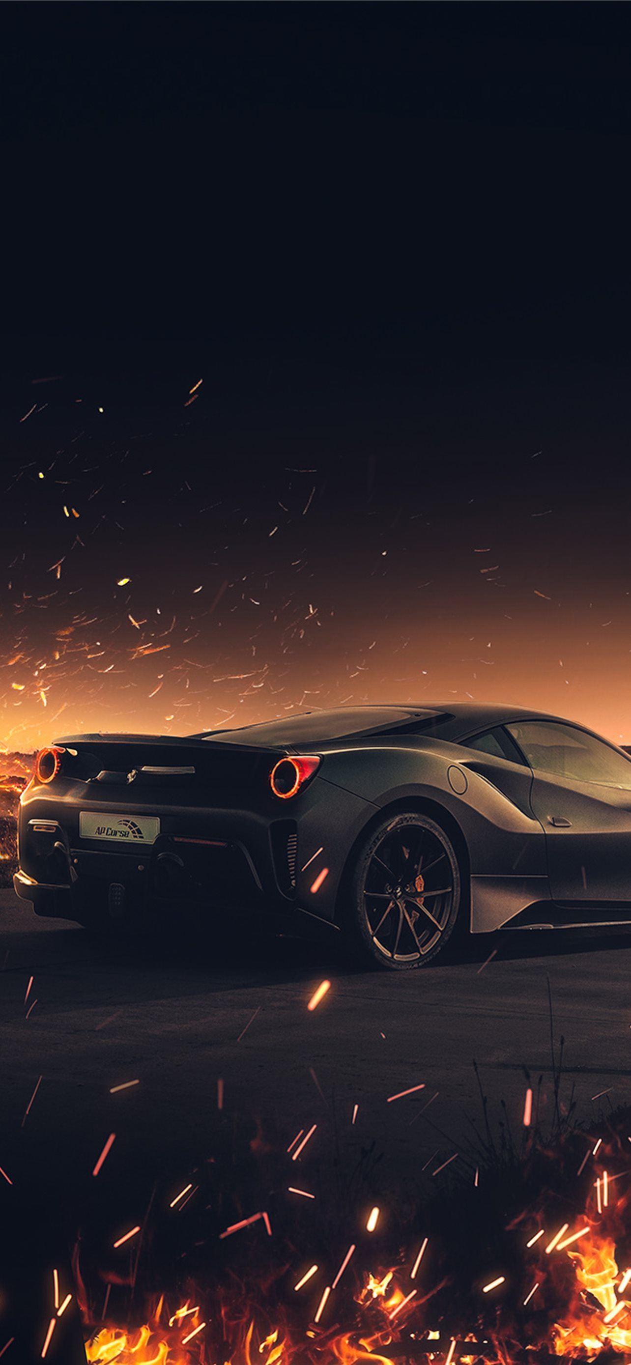 1284x2778 ferrari 488 pista spider iPhone Wallpaper Free Download