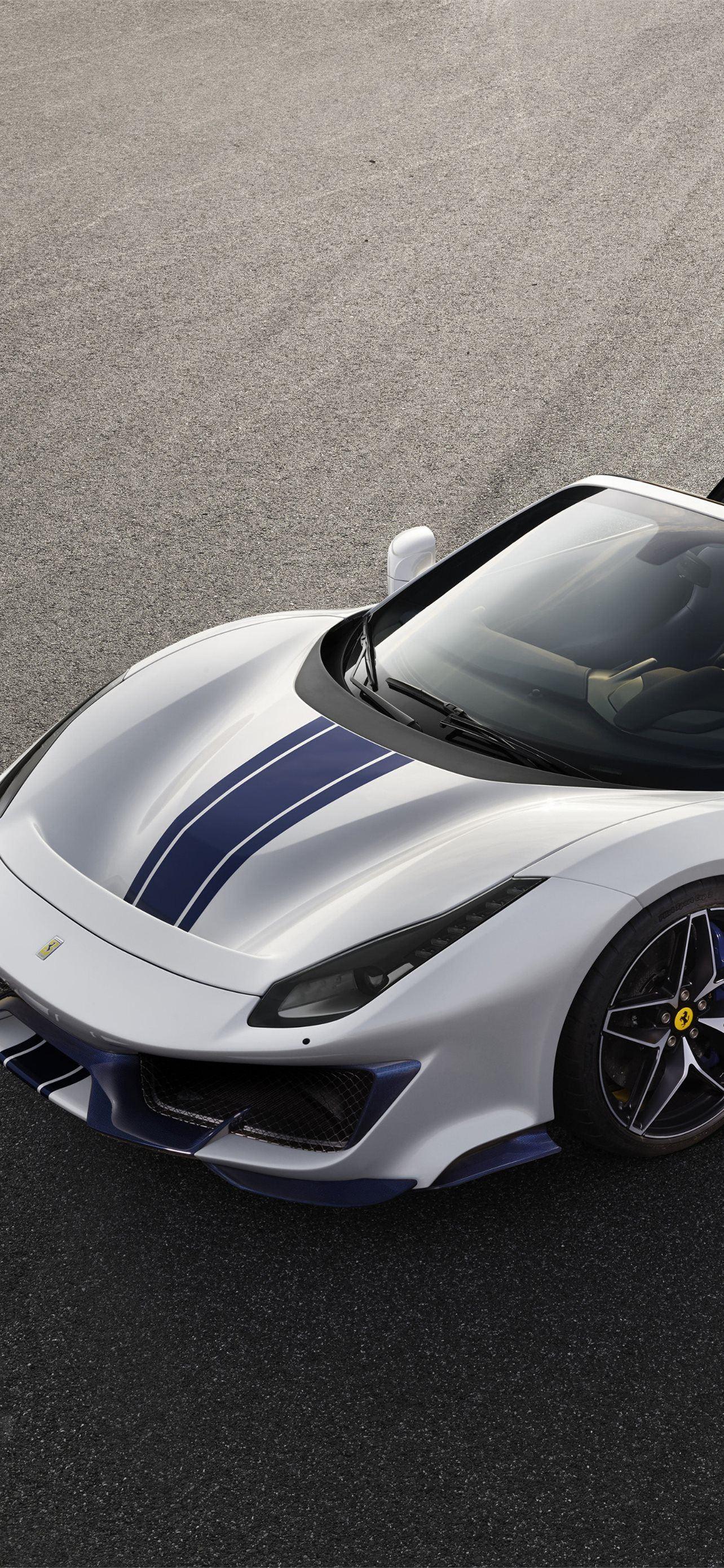 1284x2778 ferrari 488 pista spider iPhone Wallpaper Free Download