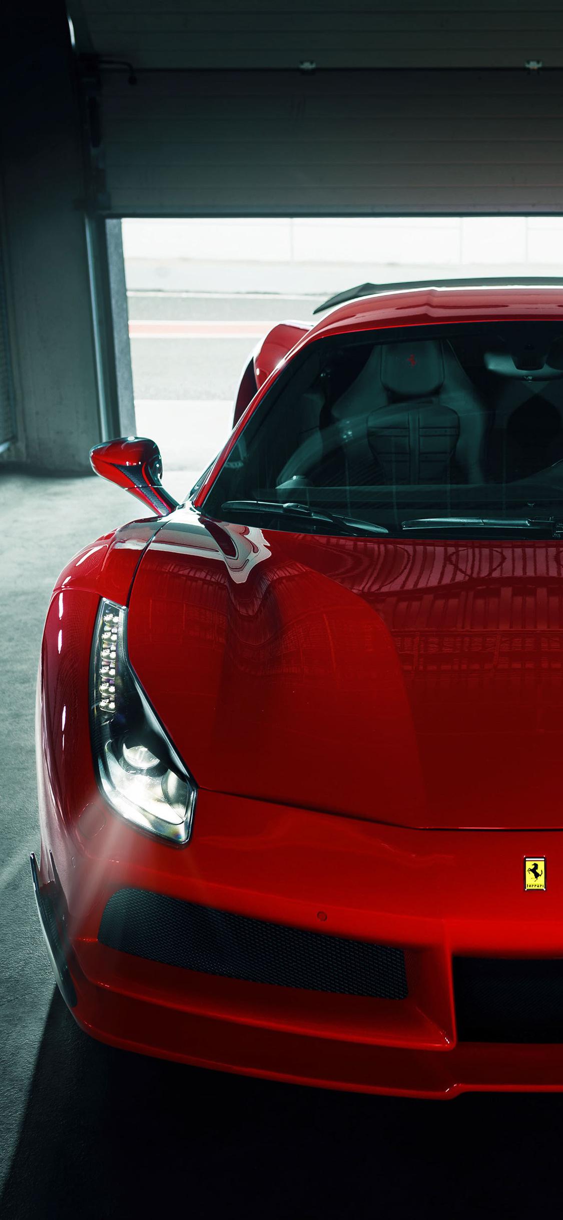 1125x2436 Ferrari 488 Gtb Front iPhone XS, iPhone iPhone X HD 4k Wallpaper, Image, Background, Photo and Picture