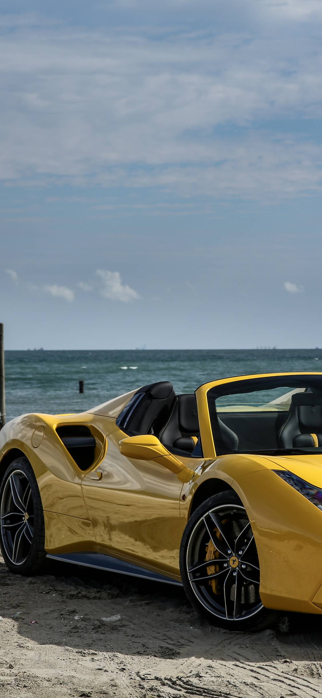 1125x2436 ferrari, spider iPhone XS, iPhone iPhone X Wallpaper, HD Cars 4K Wallpaper, Image, Photo and Background