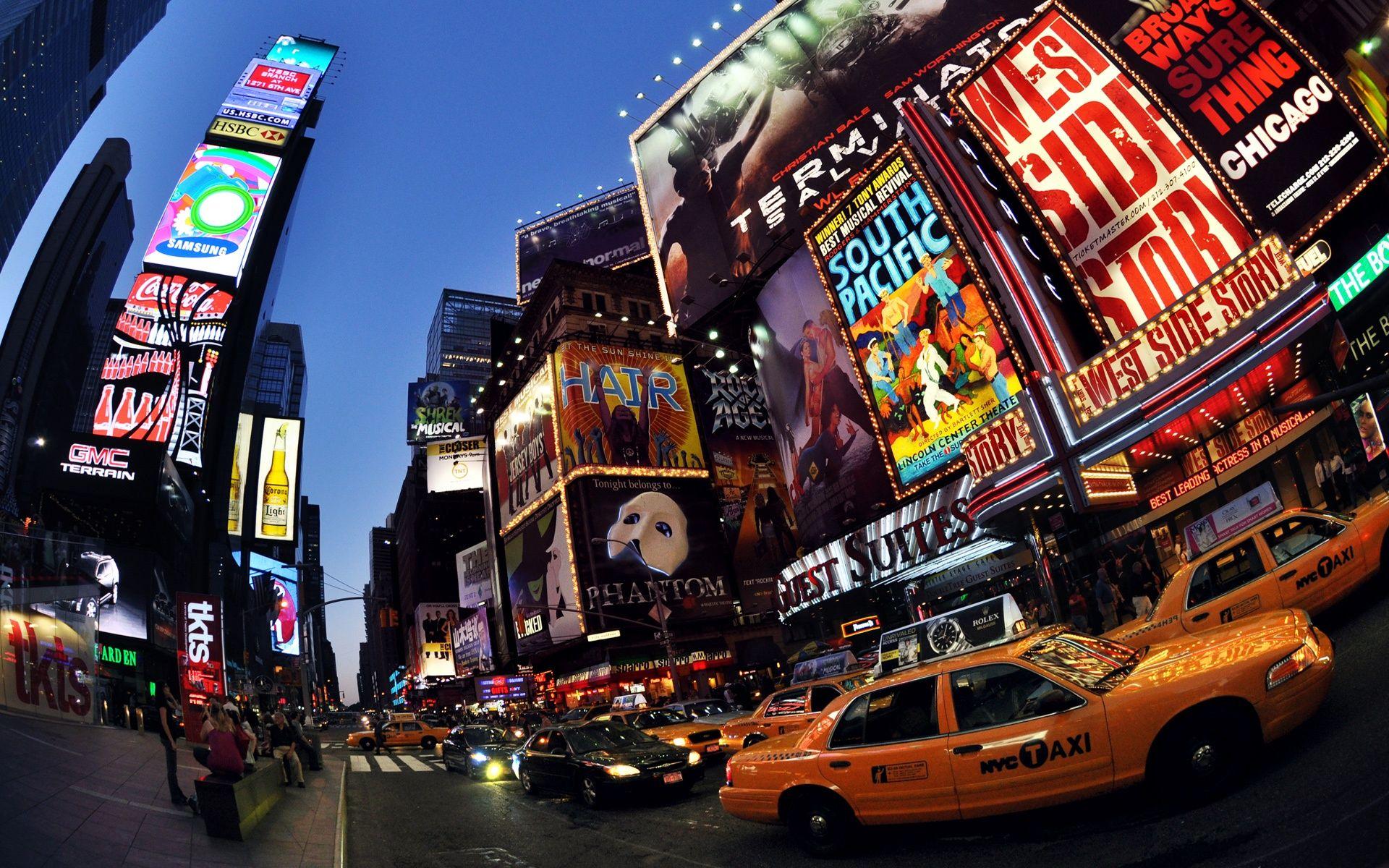 New York Time Square Wallpapers - Top Free New York Time Square ...