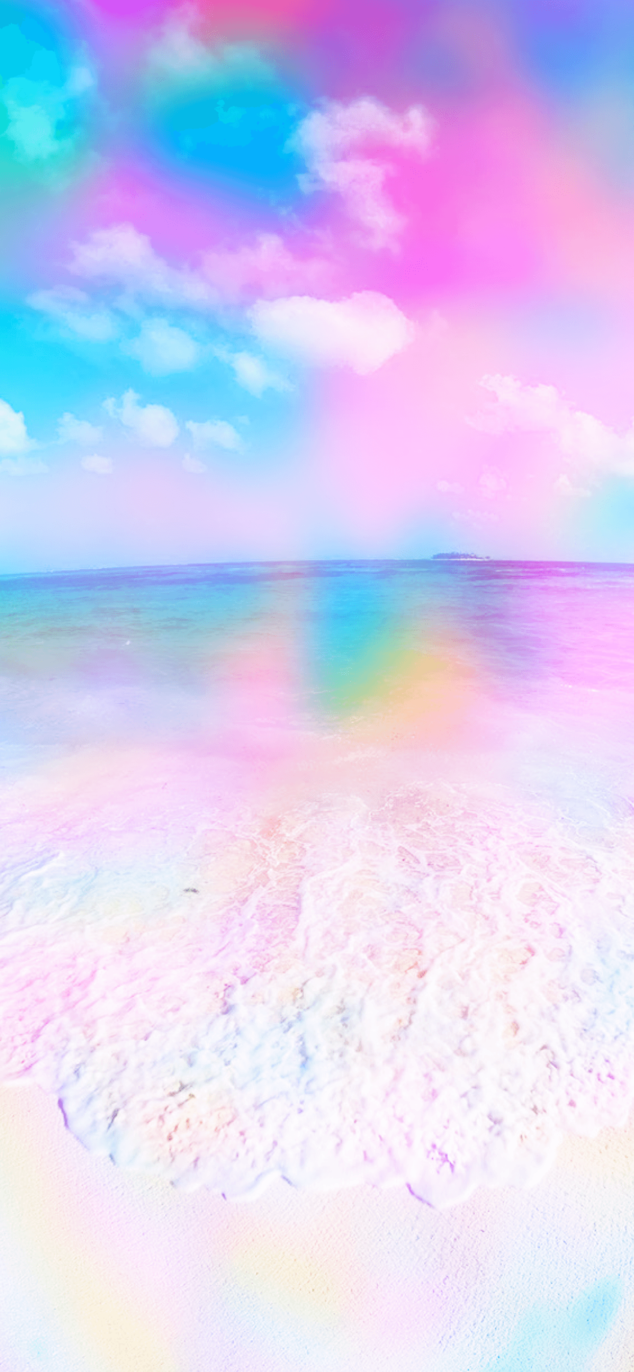 1242x2688 Summer Rainbow Wallpaper, HD Summer Rainbow Background on WallpaperBat