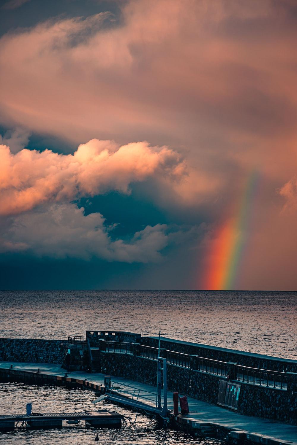 1000x1500 Rainbow Ocean Picture. Download Free Image