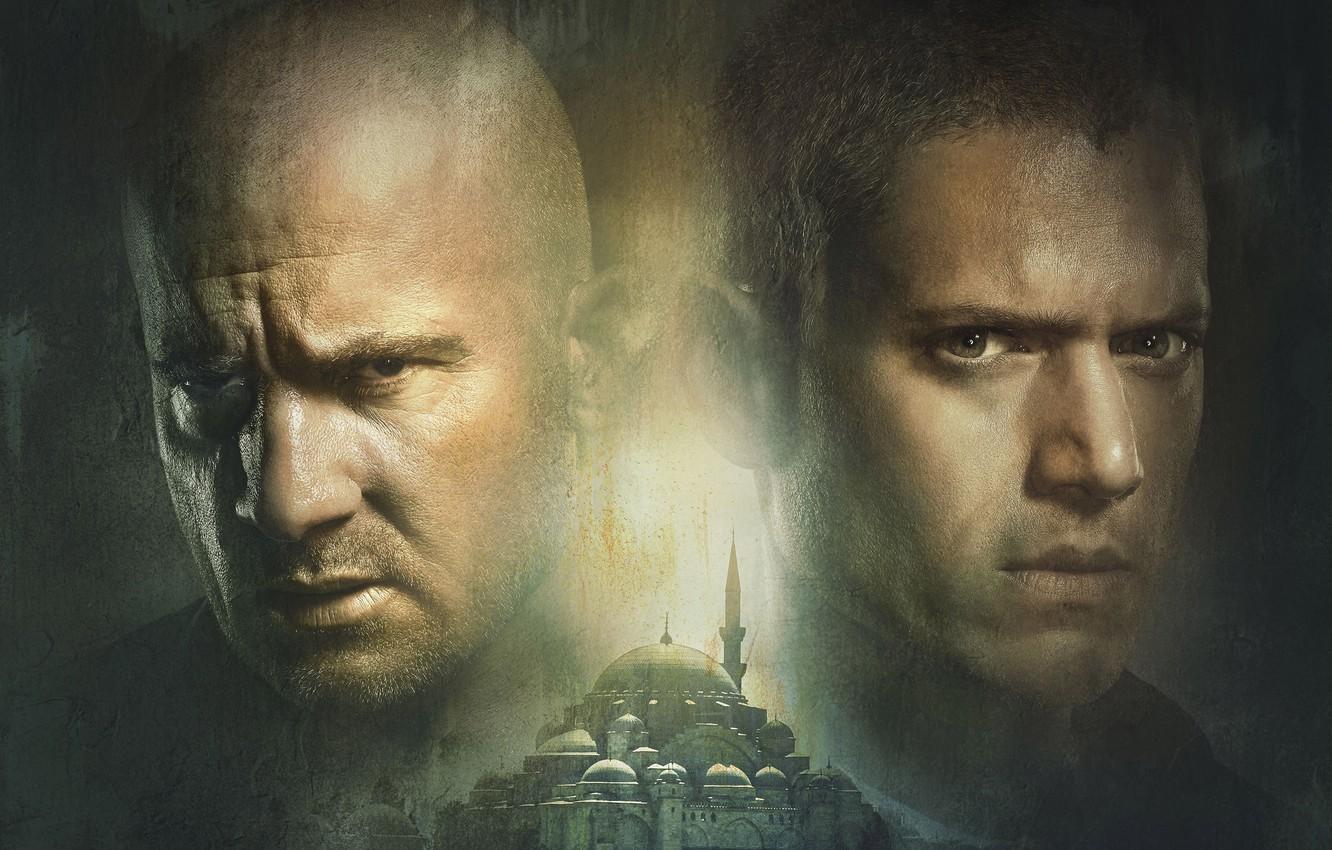 1332x850 Wallpaper Prison Break, brothers, Dominic Purcell, Michael Scofield, Lincoln Burrows, TV Series, season Yemen, season five, Ogygia image for desktop, section фильмы