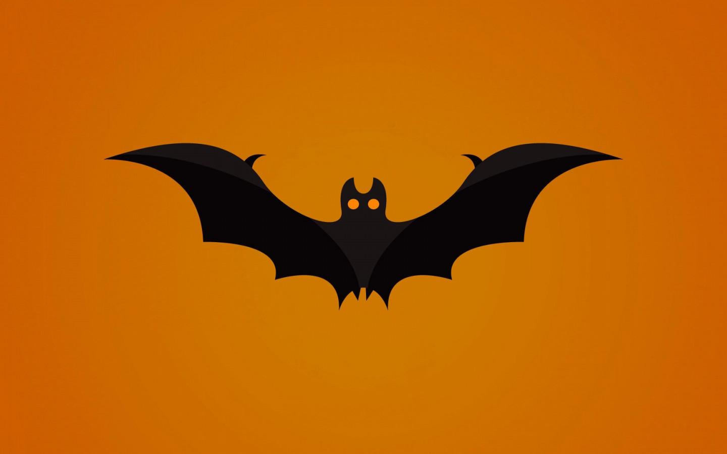 1440x900 Halloween Bat HD Desktop Wallpaper 34258