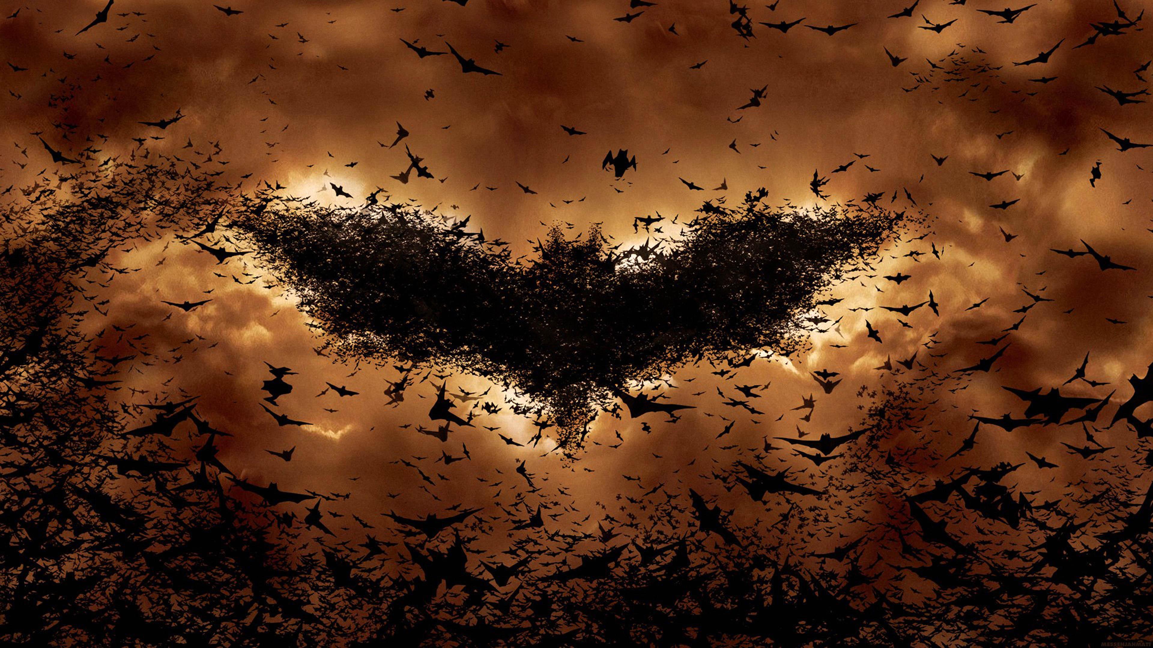 3840x2160 Wallpaper 4k Batman Begins Bat Symbol Wallpaper