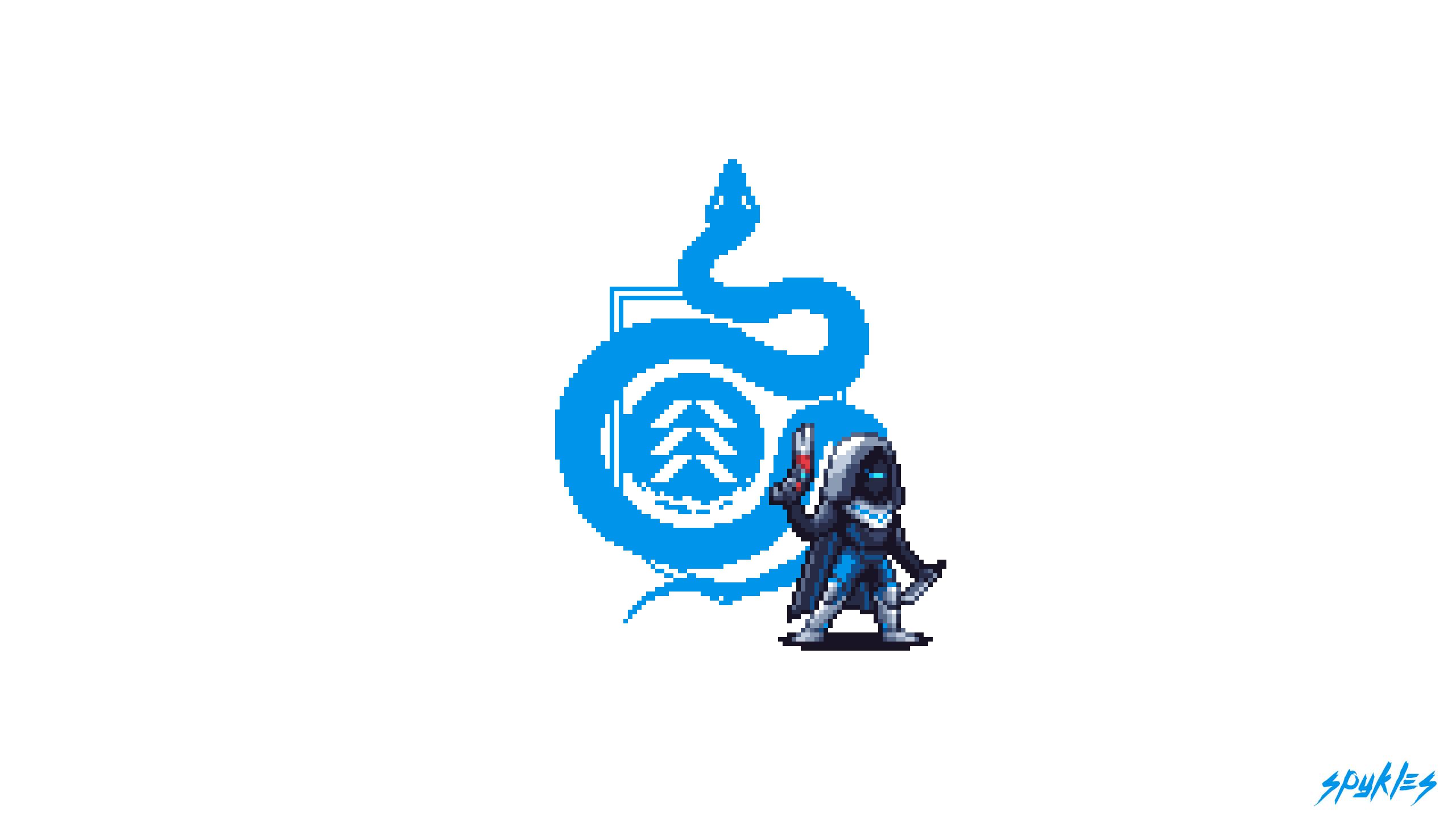 2560x1440 Desktop Wallpaper Destiny Pixel Art, Hunter, Minimal, HD Image, Picture, Background, 386832